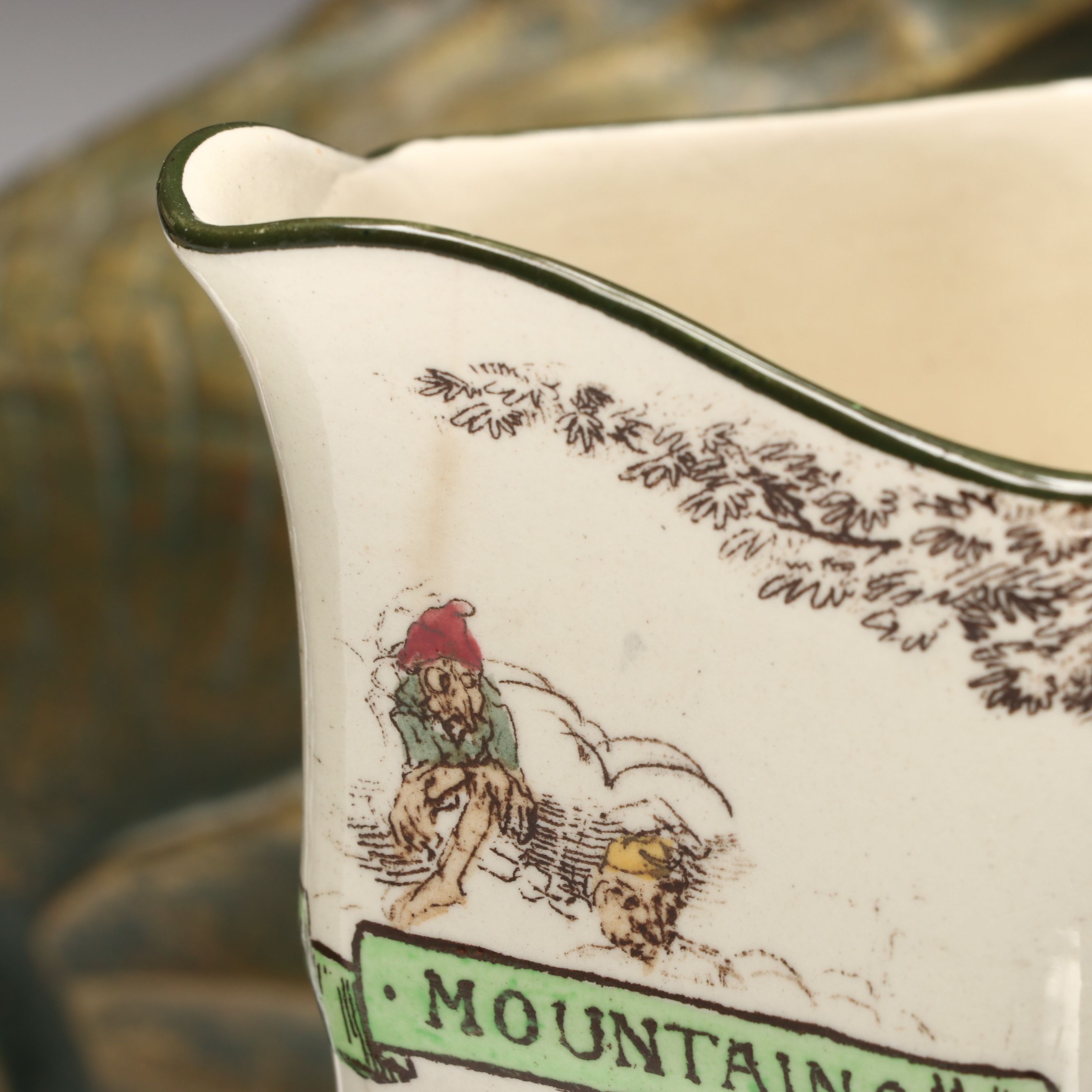 German Ceramic Beer Stein, Royal Doulton Pitcher, and More Tableware