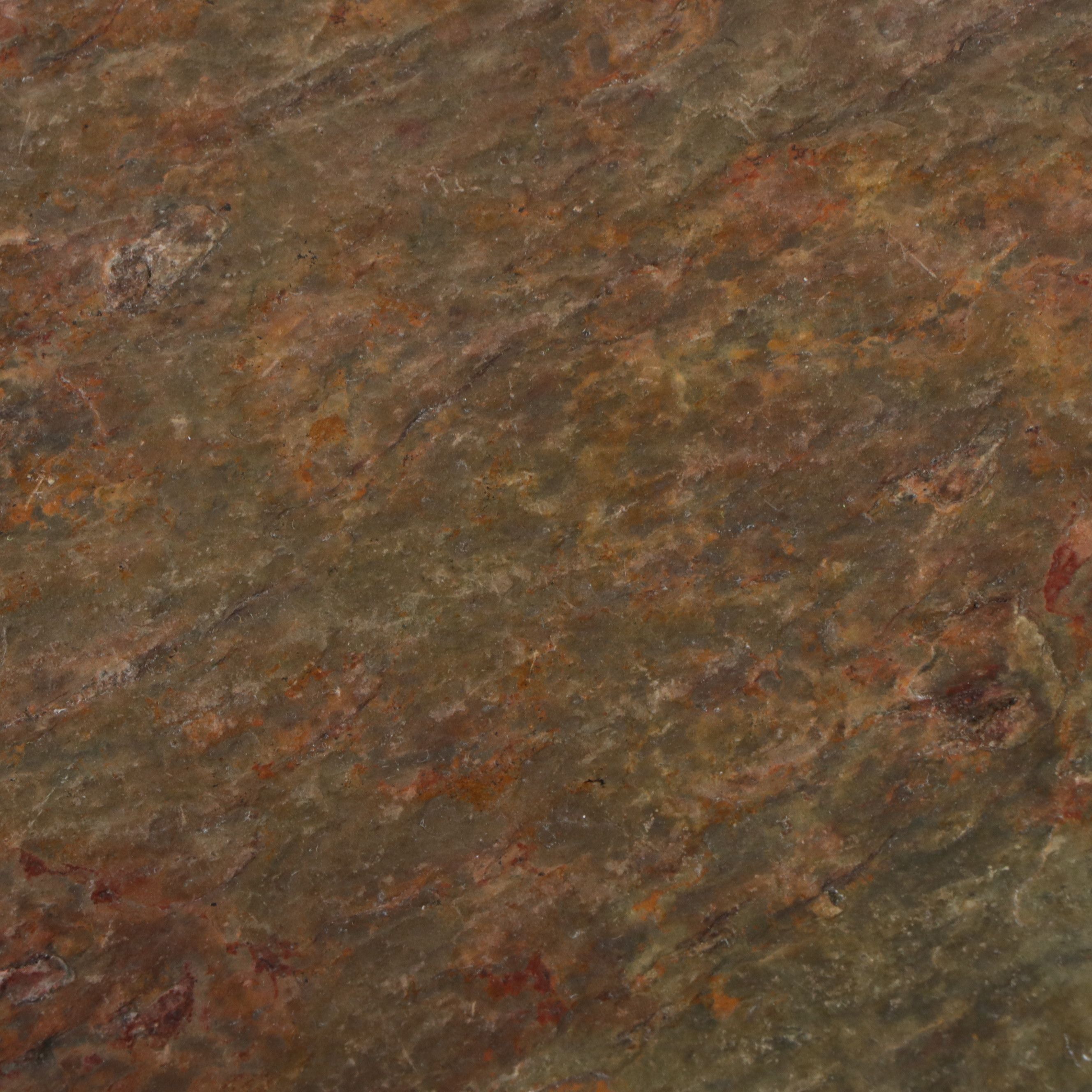 Uldum Danish Modern Tile Top Coffee and Hasley Stone Top Side Tables