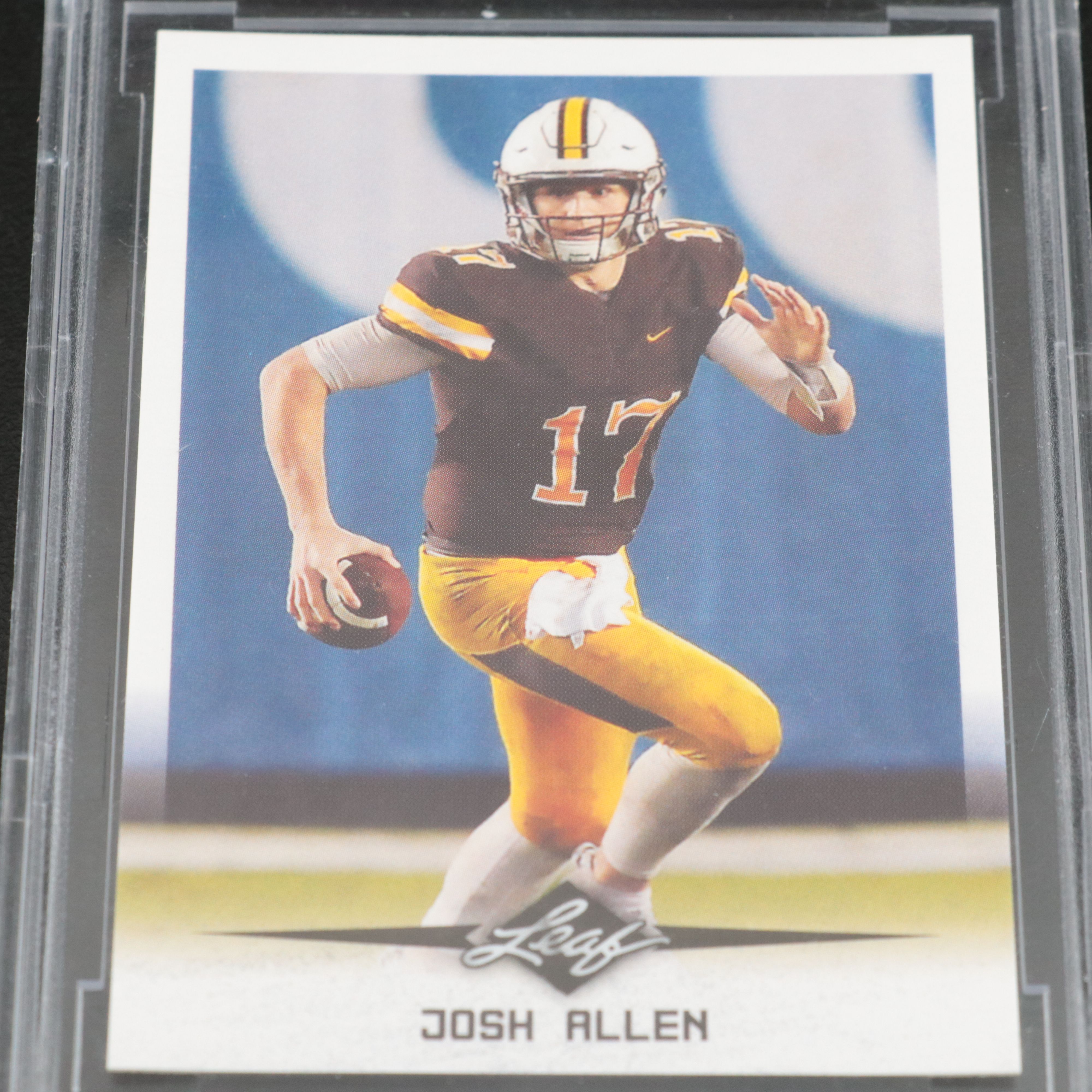 2018 Leaf Josh Allen Rookie Star Football Card Graded BCCG 10