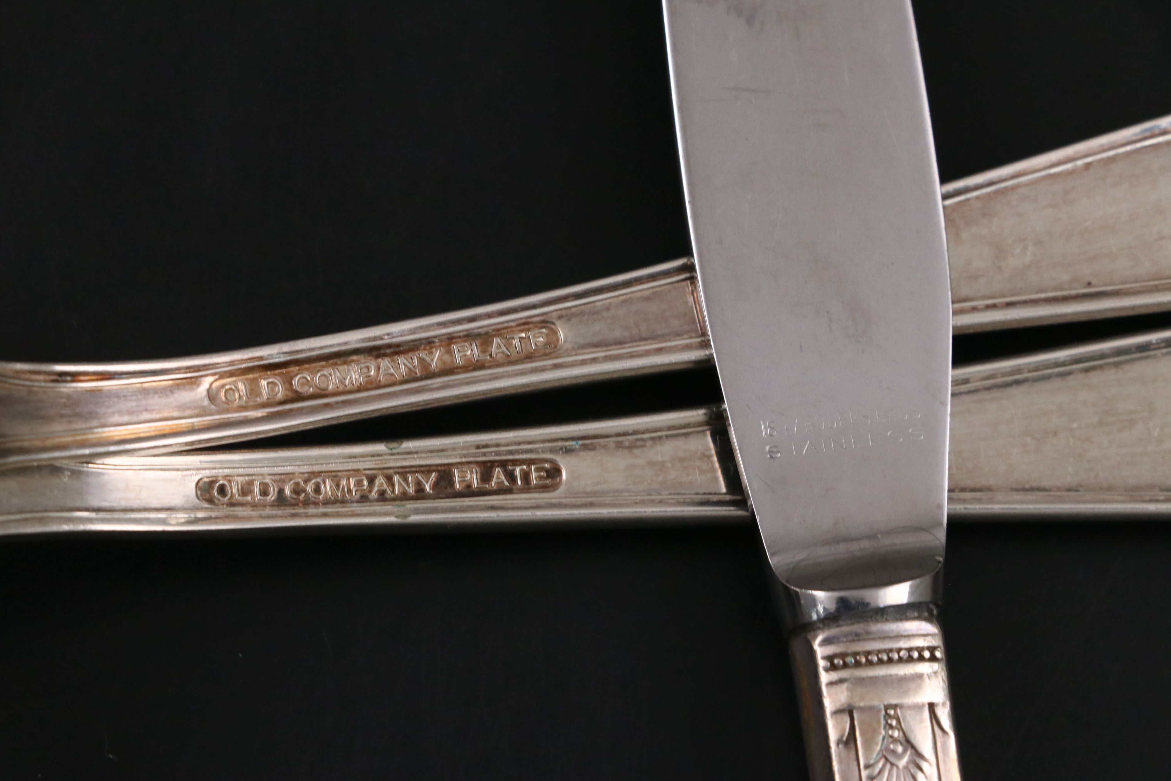 Rogers Bros. "First Love" Silver Plate Flatware in Case