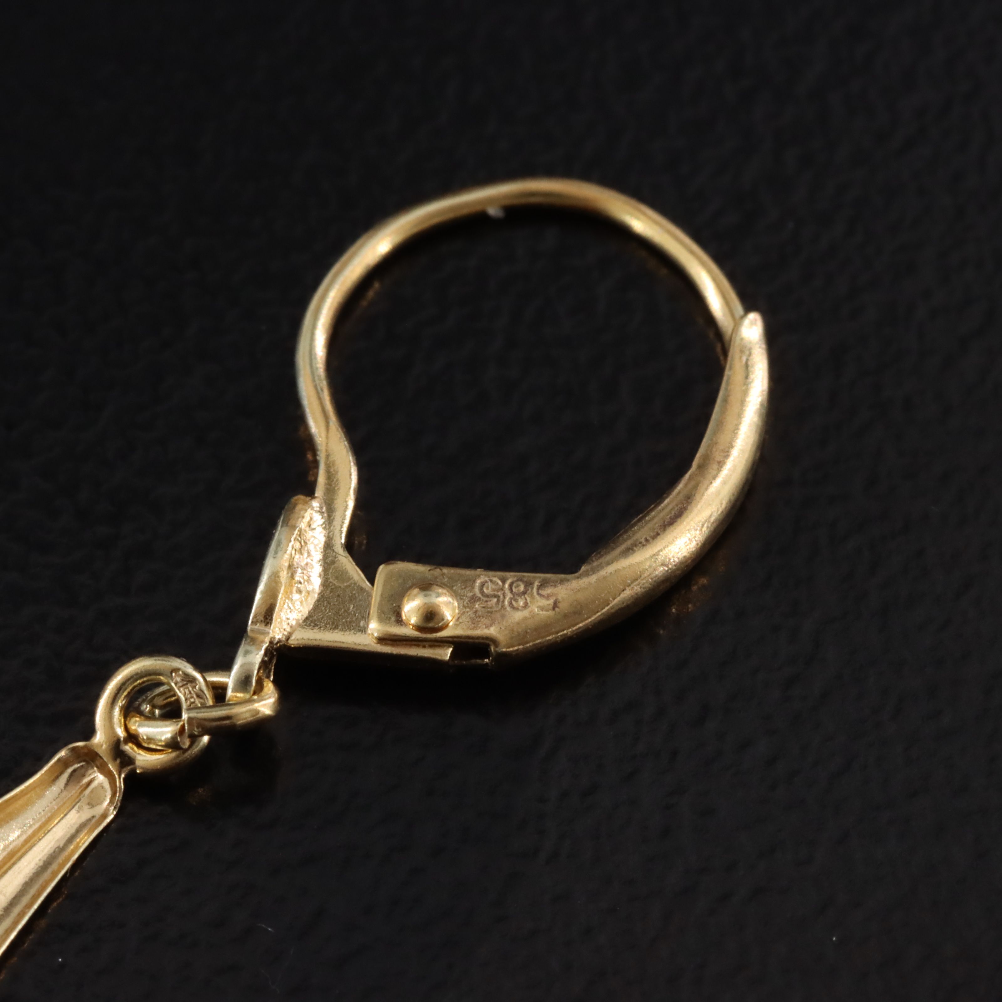 14K Draping Earrings