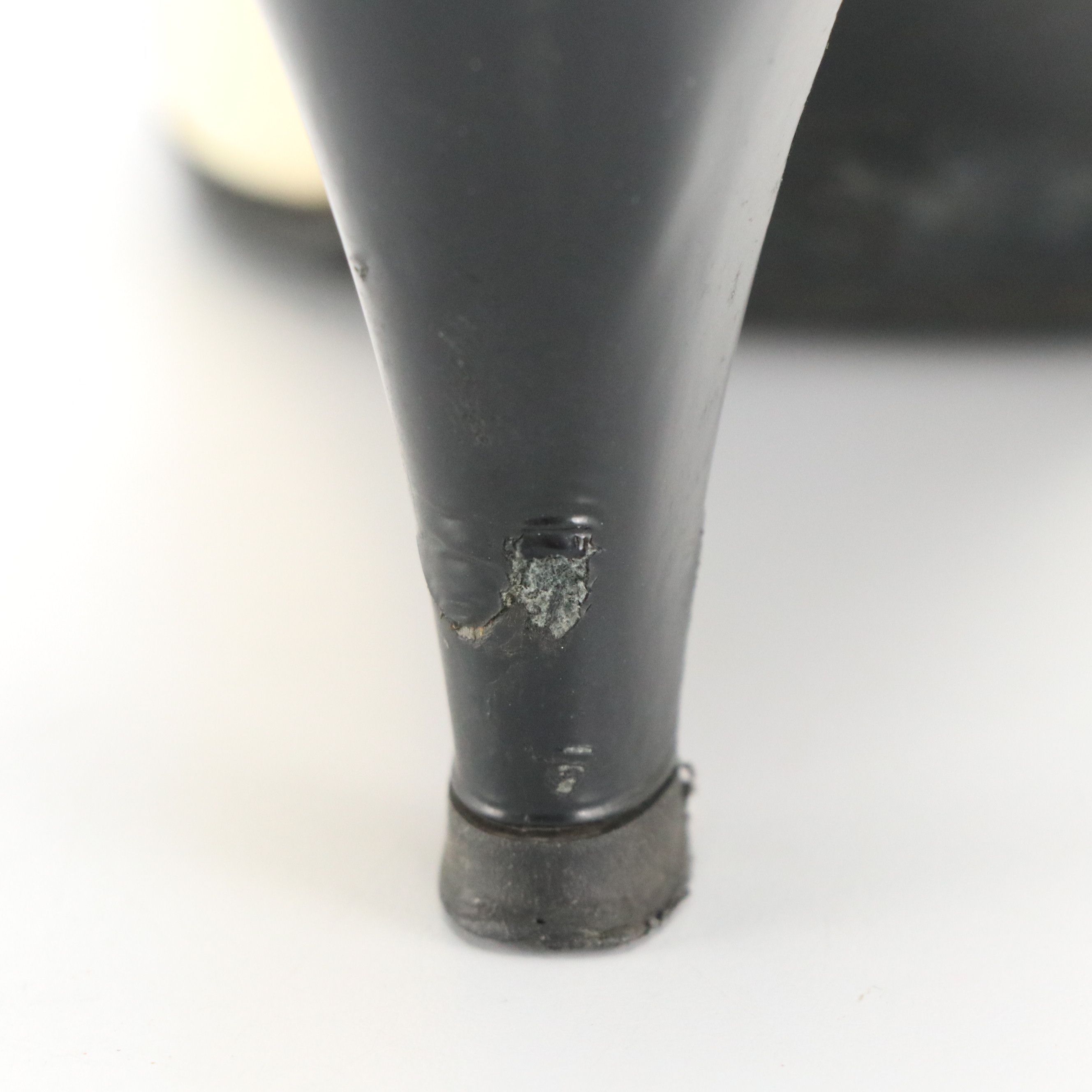 Chanel Ankle Booties in Ivory Calfskin and Black Patent Leather