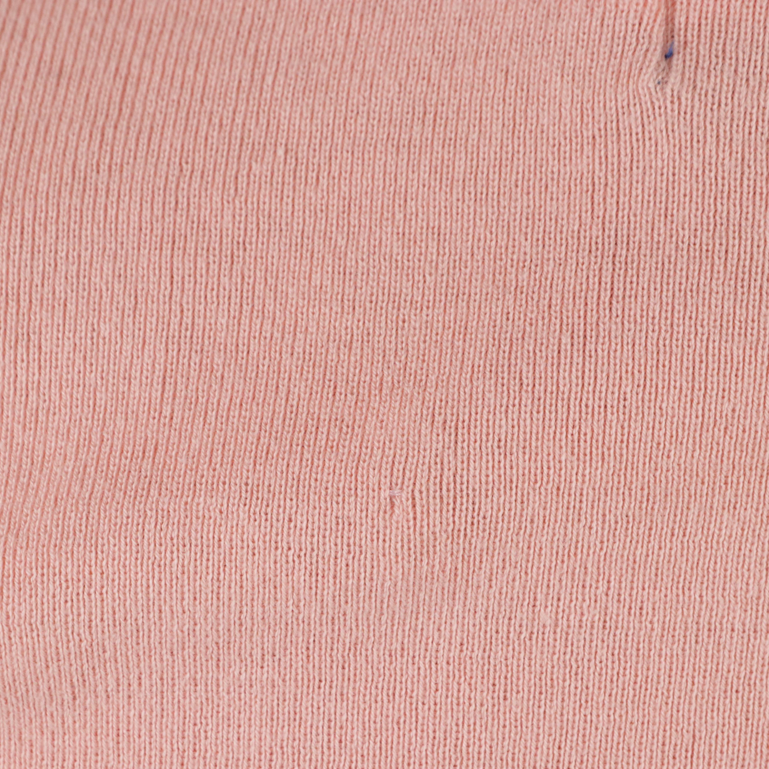 Burberry Blue Label Pink 3/4th Sleeve V-Neck Cardigan