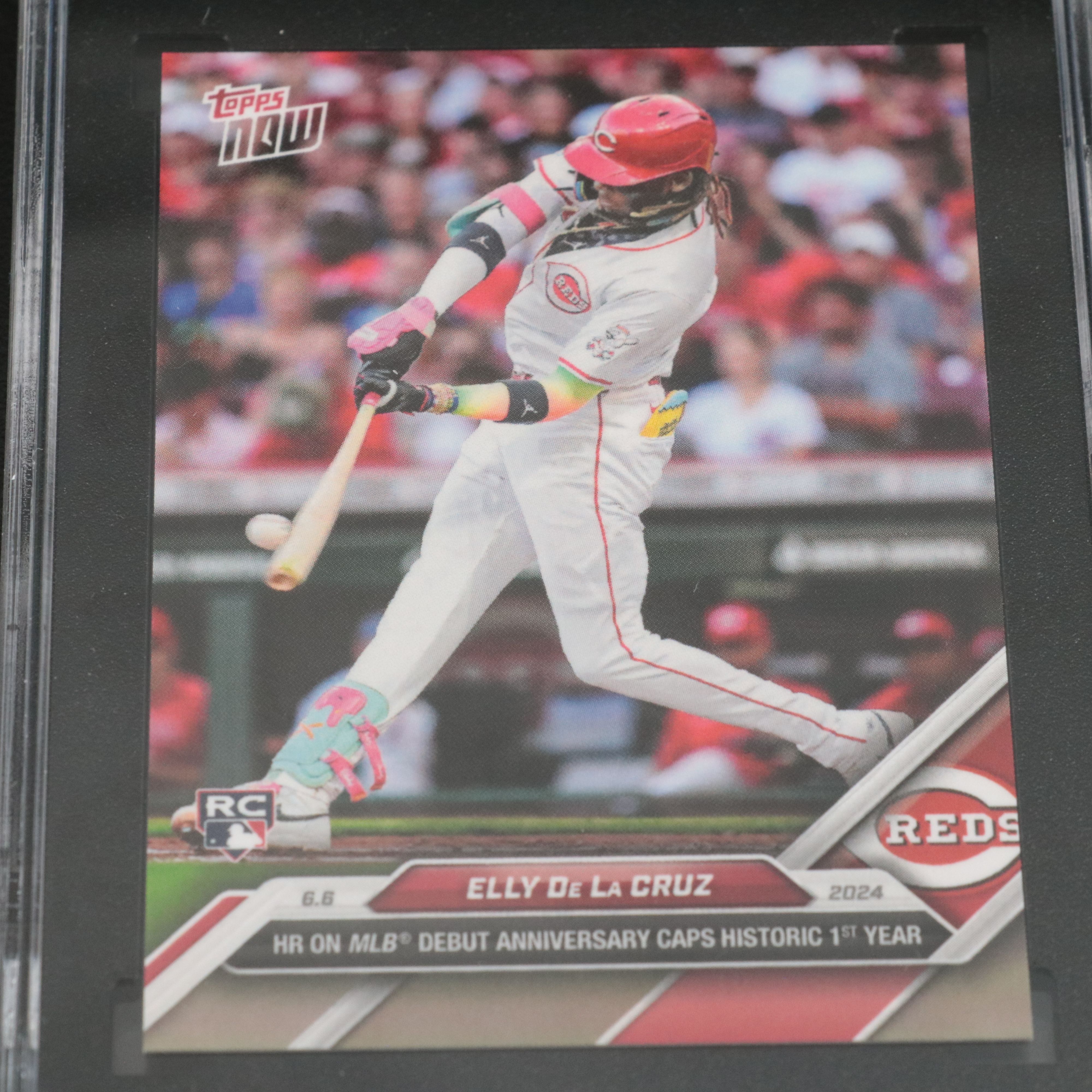 2024 Topps Now Elly De La Cruz Cincinnati Reds Rookie Card Graded SGC 10