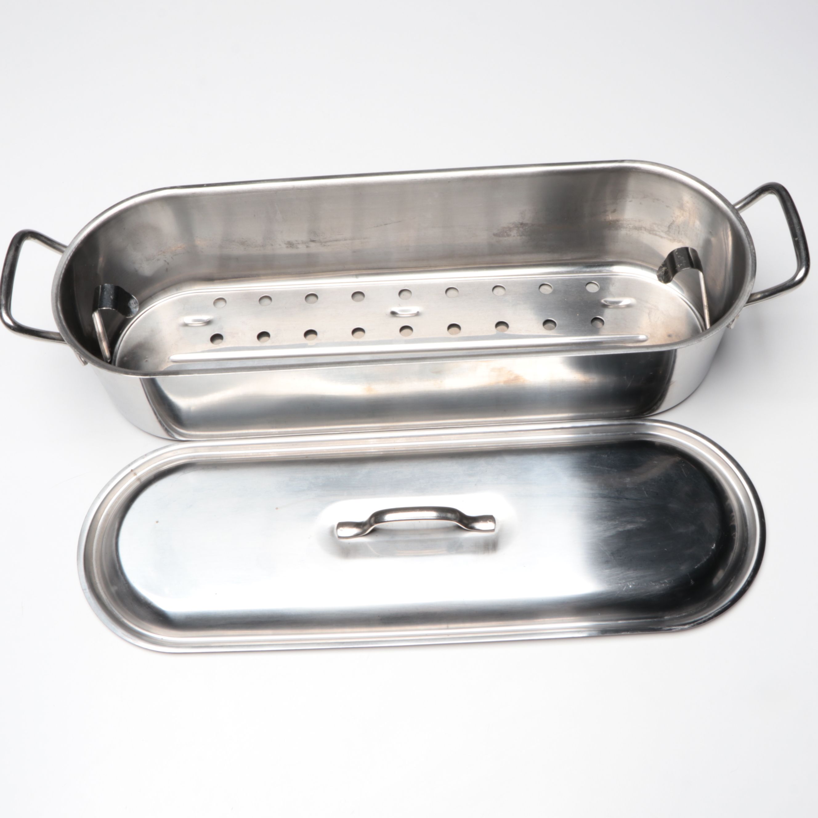 INOX Italian Stainless Steel Fish Poachers