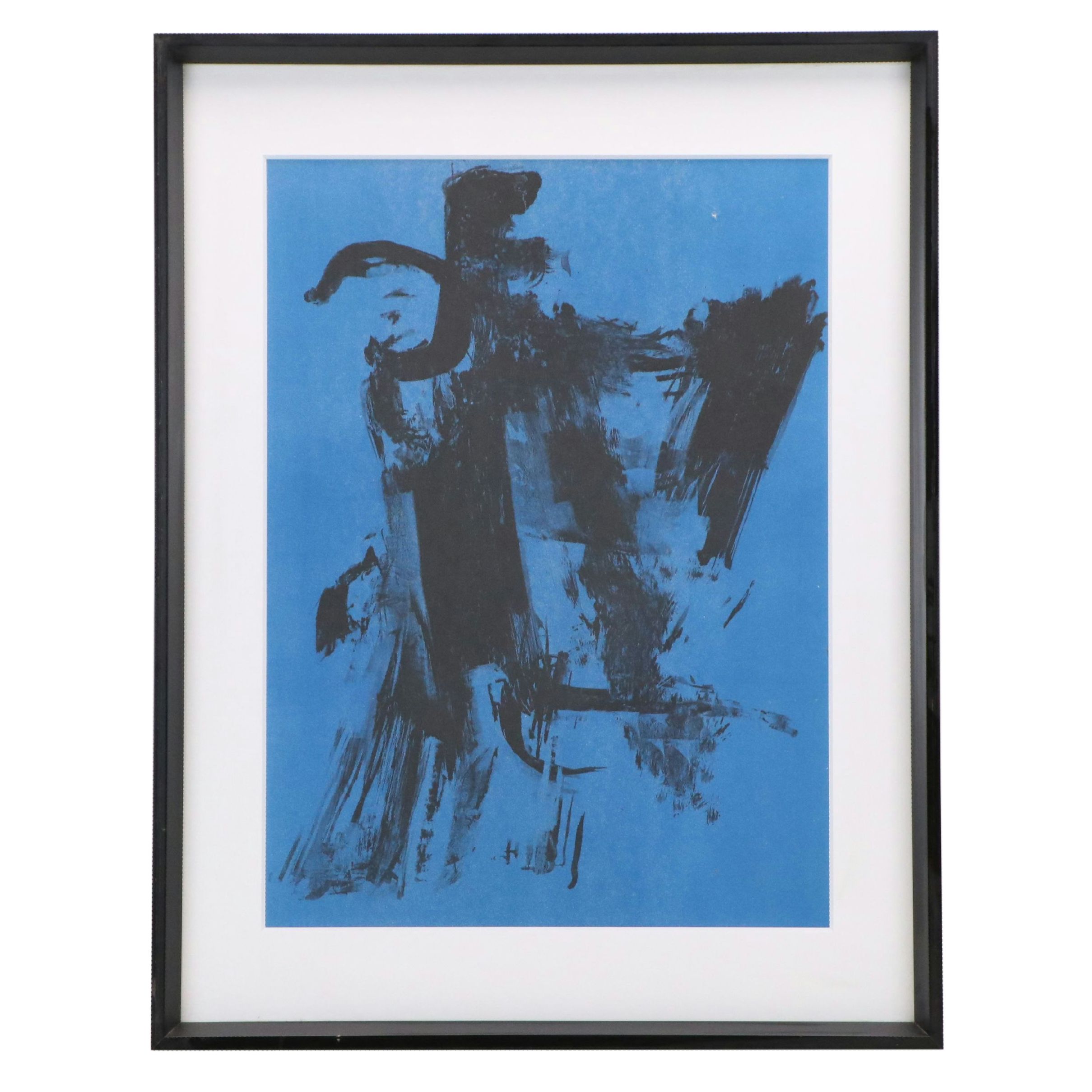 Cleve Gray Abstract Expressionist Lithograph, Mid to Late 20th Century