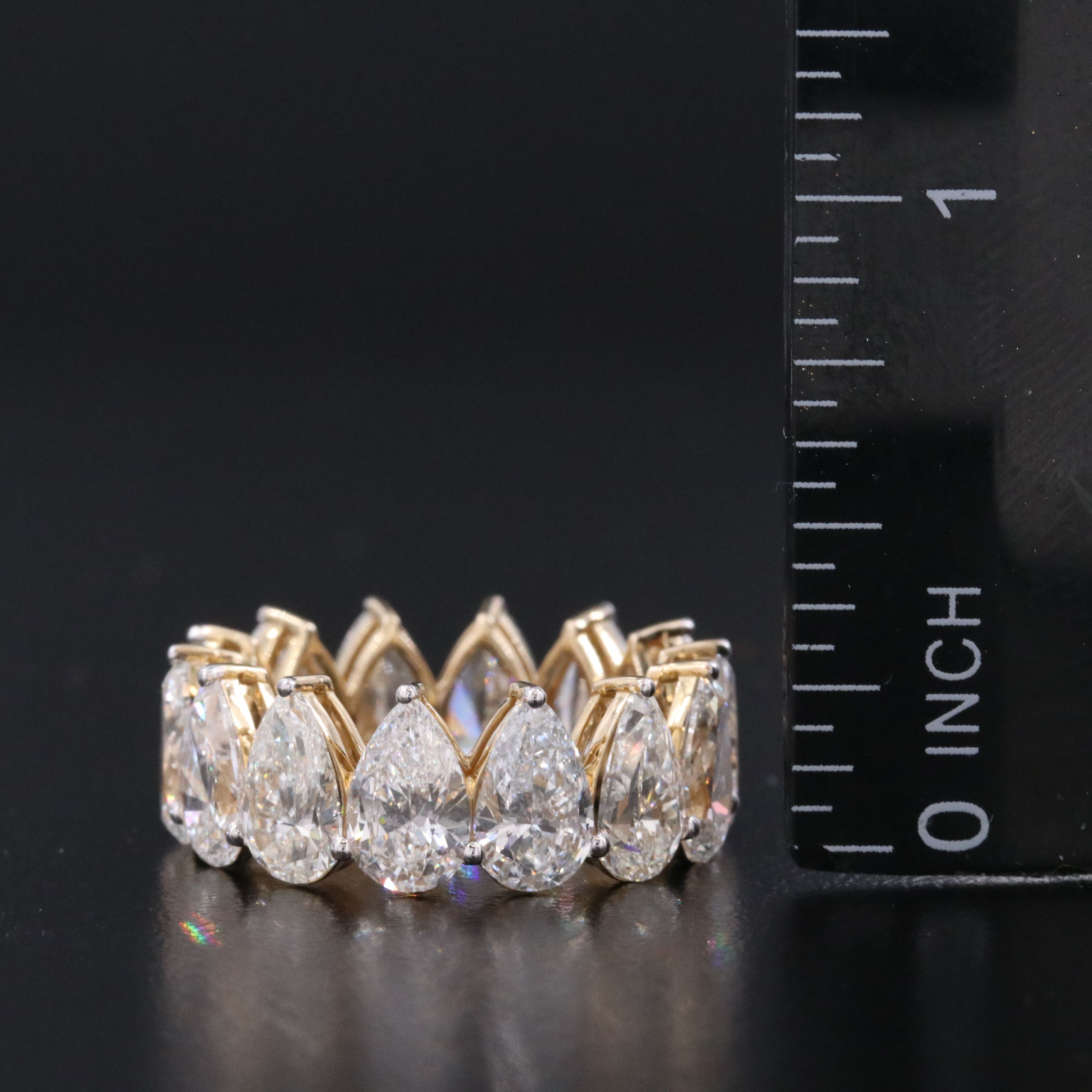 14K 9.07 CTW Lab Grown Diamond Eternity Band