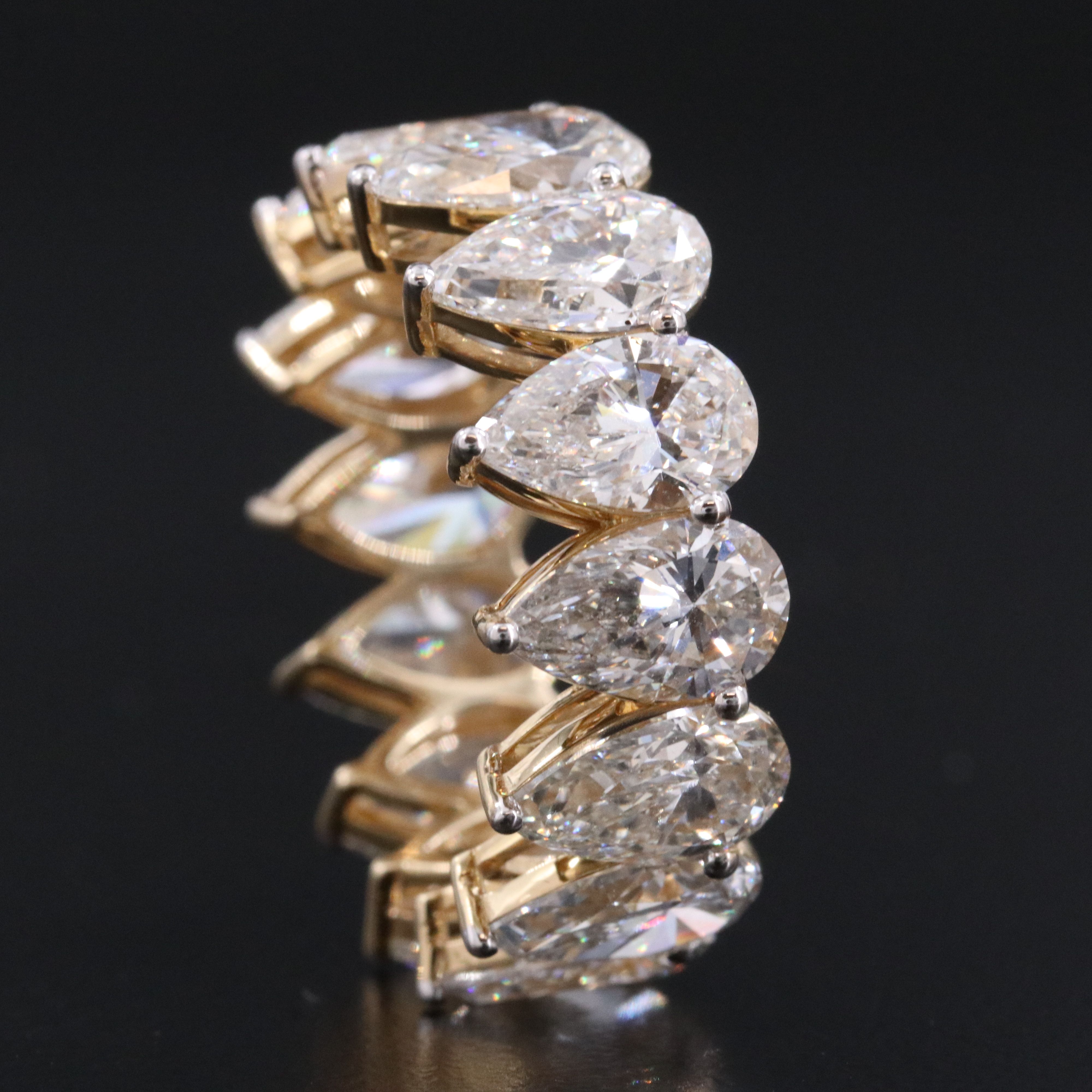 14K 9.07 CTW Lab Grown Diamond Eternity Band