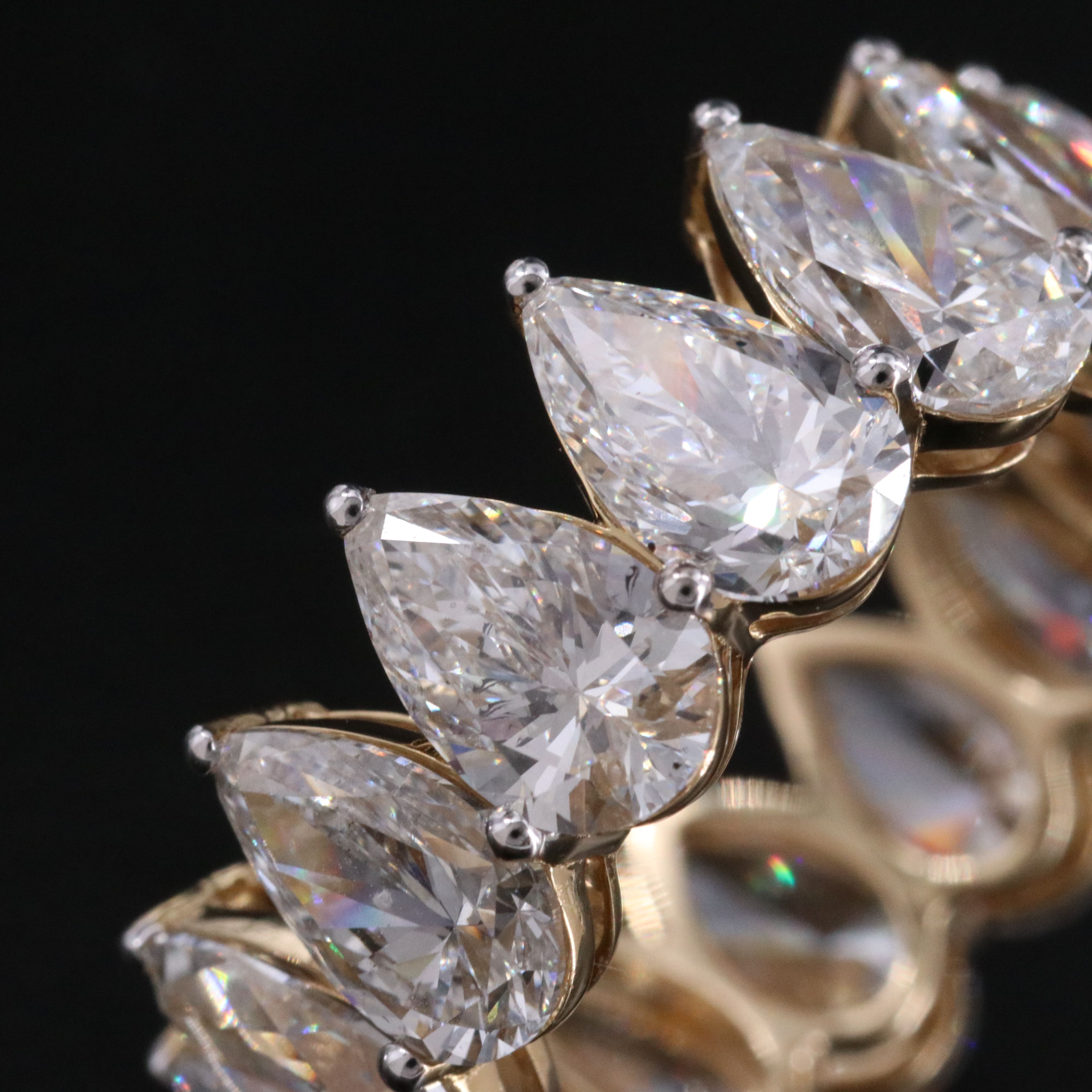 14K 9.07 CTW Lab Grown Diamond Eternity Band