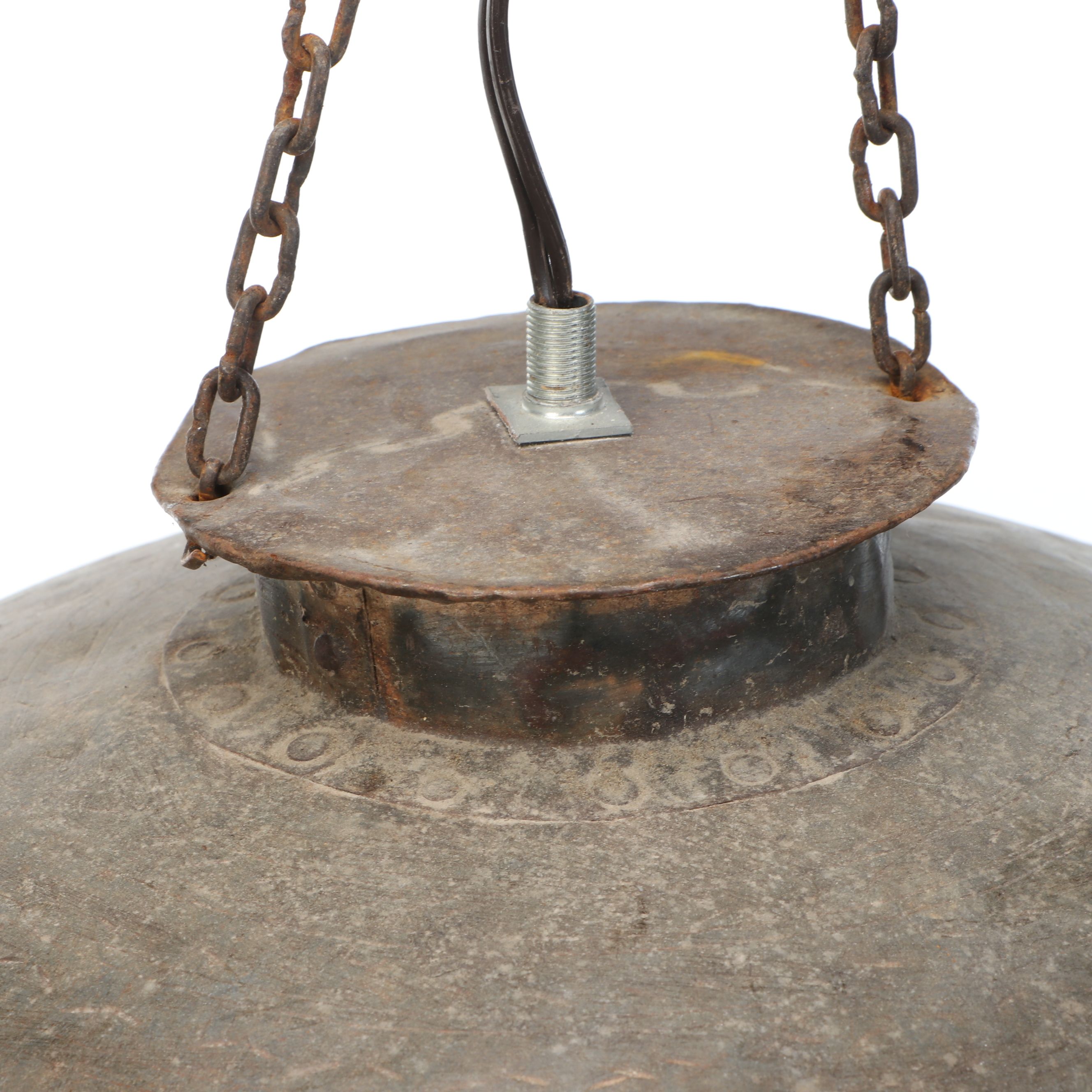 Rustic Hammered Metal Ceiling Pendants