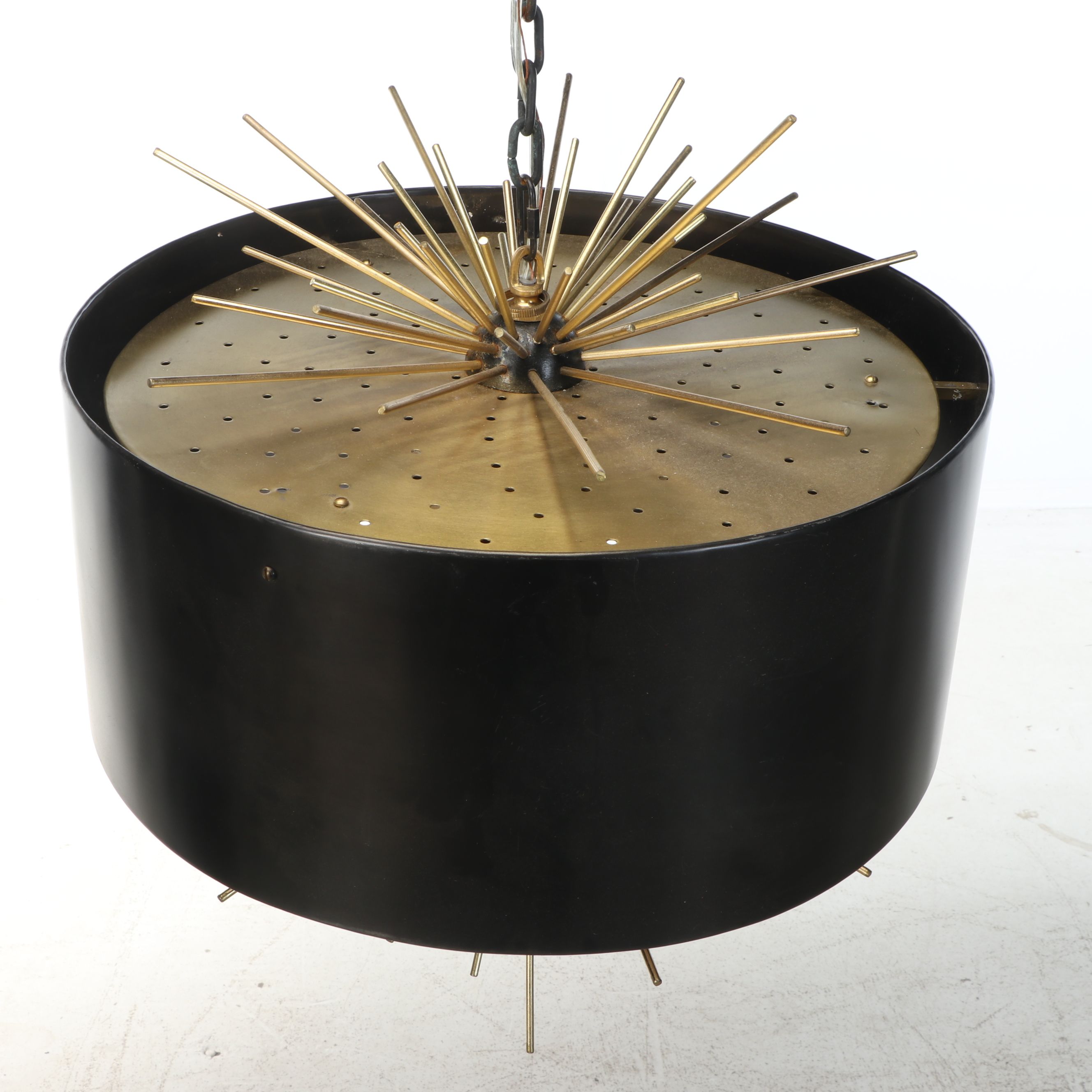 Mid Century Modern Atomic Style Pendant, Contemporary