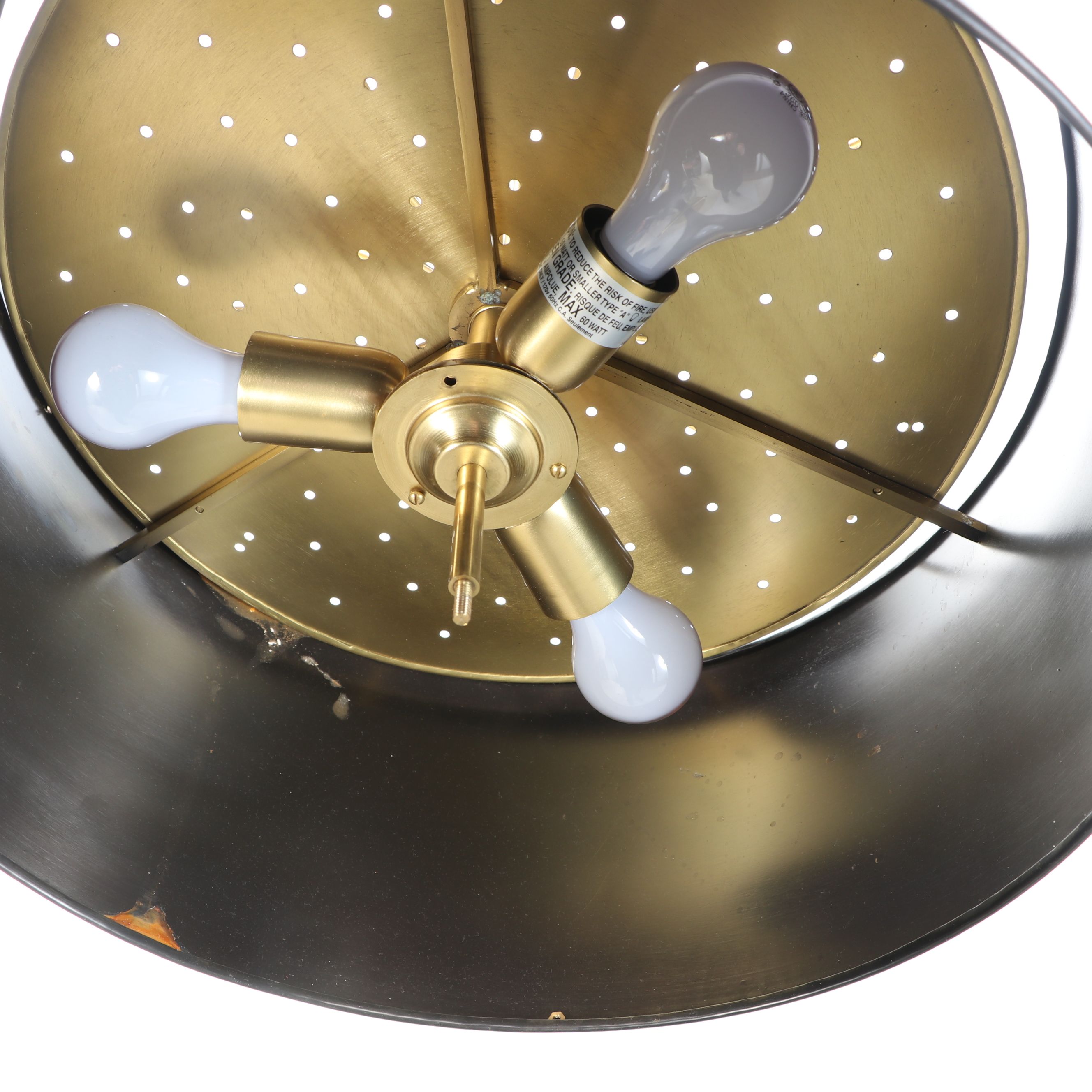 Mid Century Modern Atomic Style Pendant, Contemporary