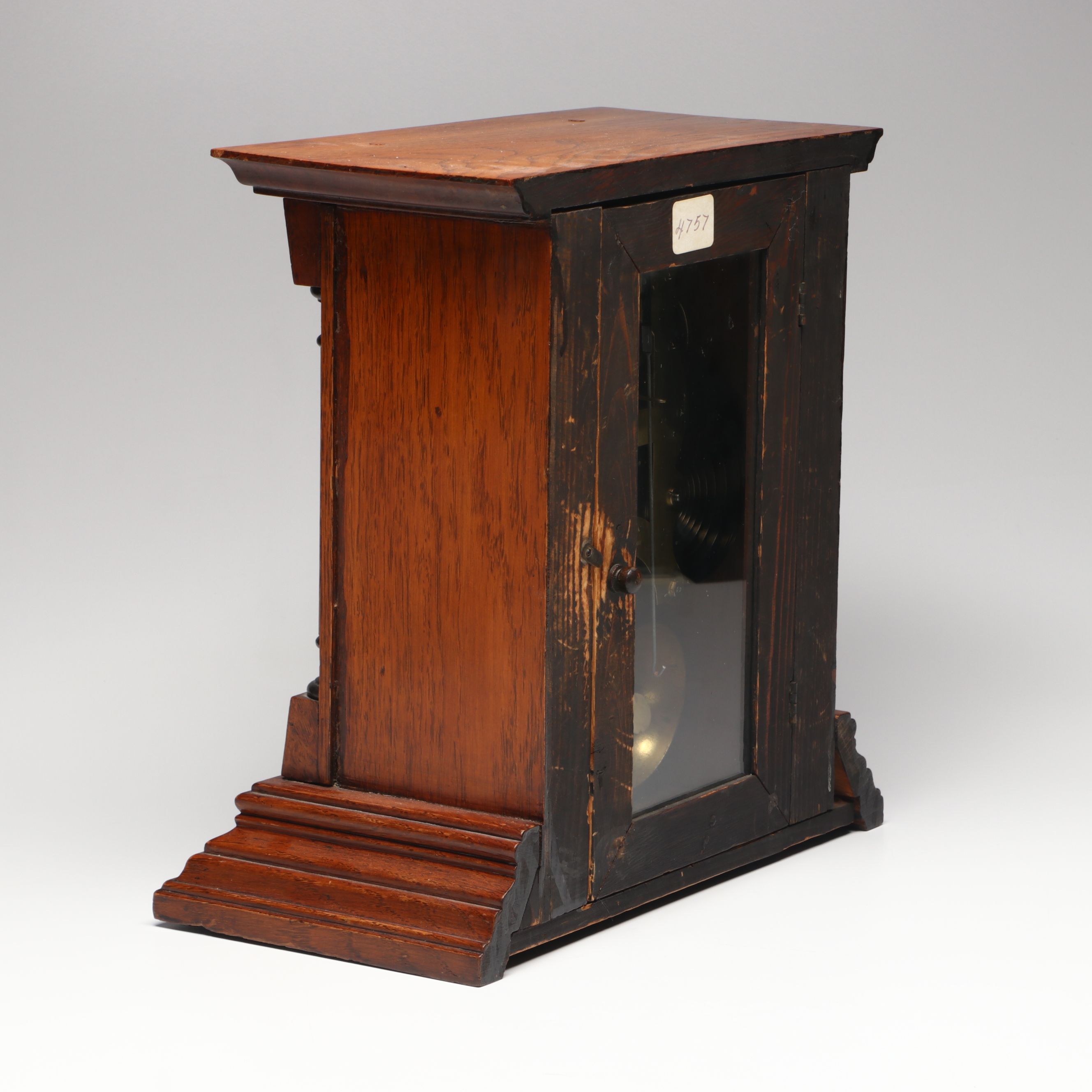 Fattorini & Sons English Wooden Mantel Clock