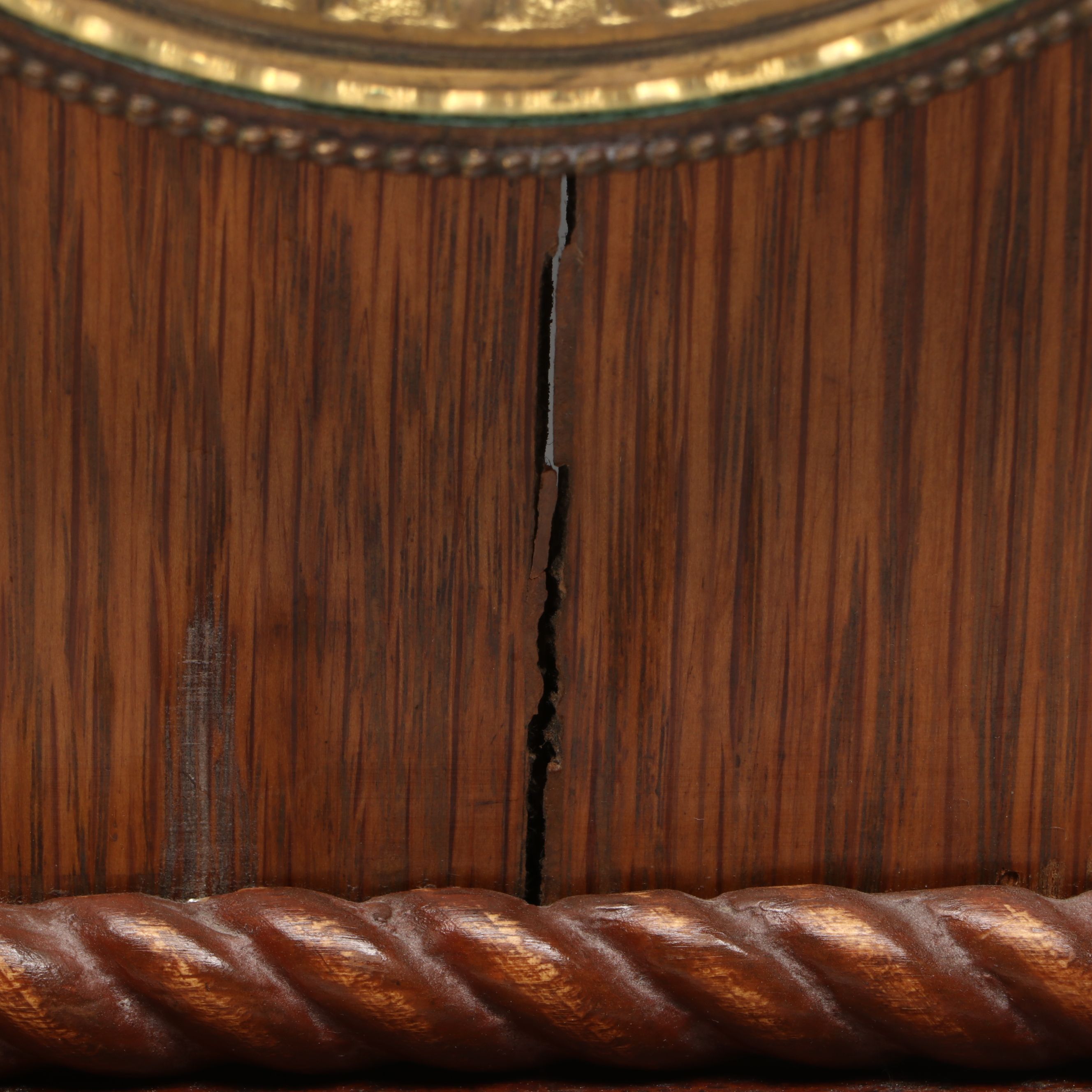 Fattorini & Sons English Wooden Mantel Clock