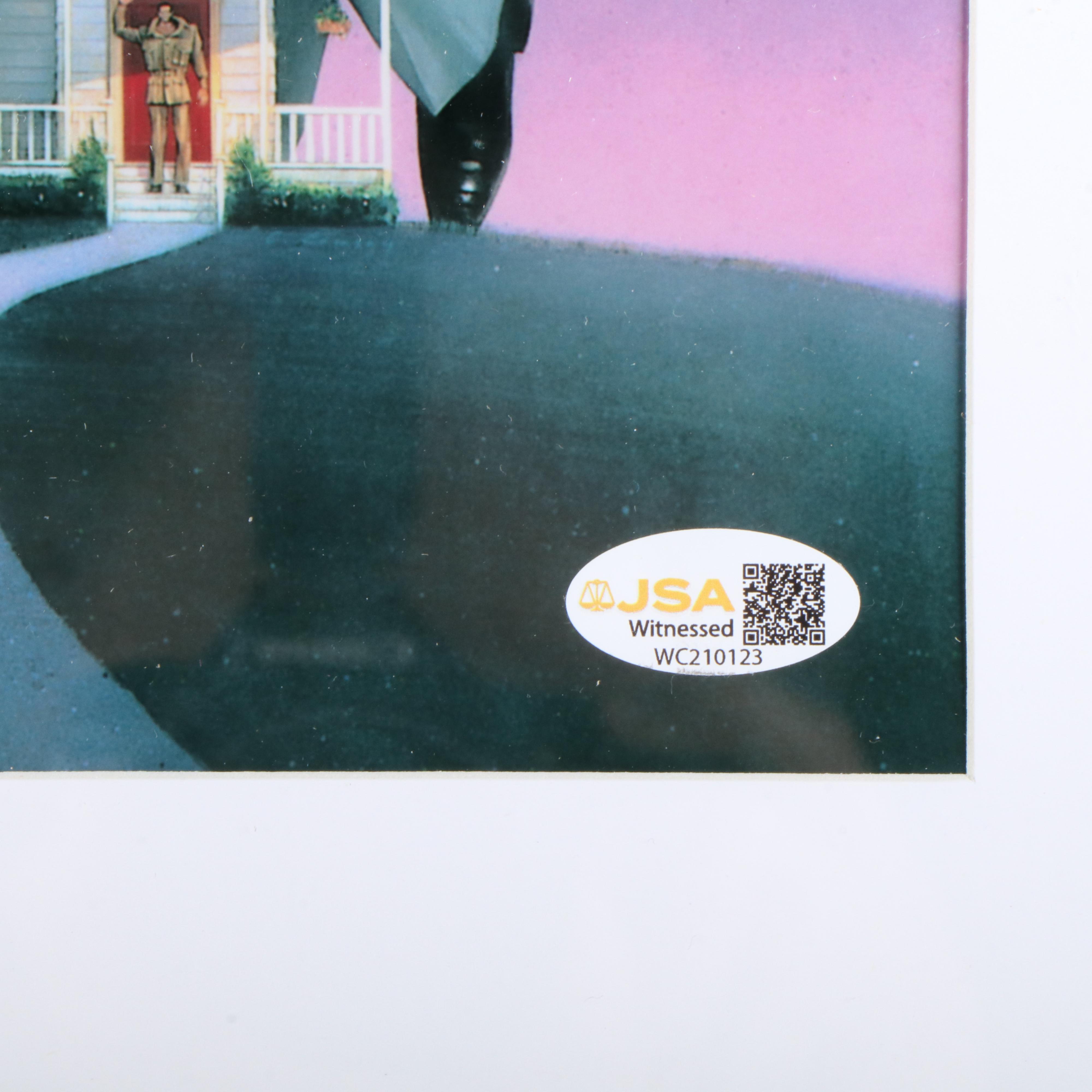 Alec Baldwin Signed “Beetlejuice” Movie Print in Matted Frame, JSA