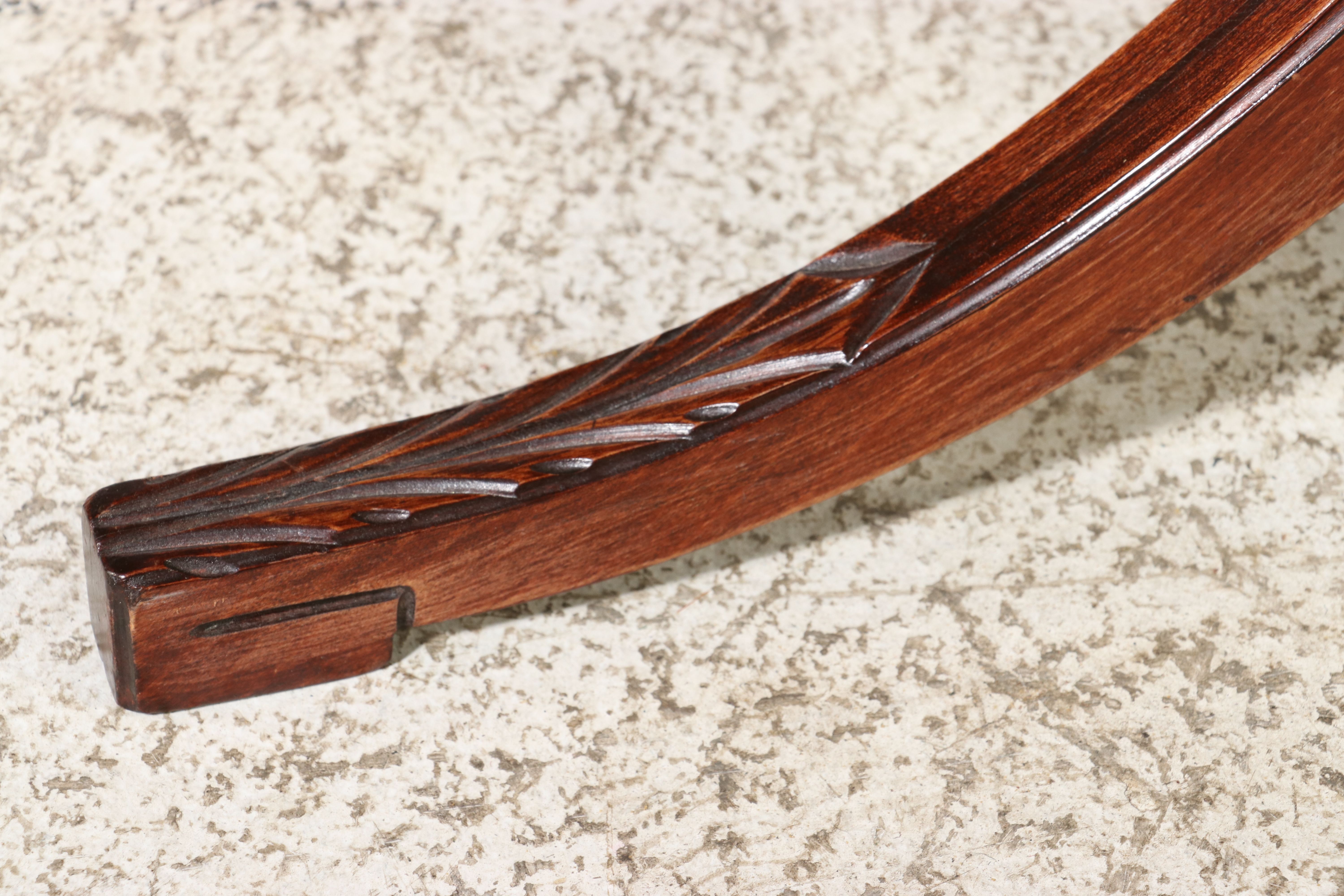 Mersman Duncan Phyfe Style Pedestal Drum Table with Carved Tripod Base