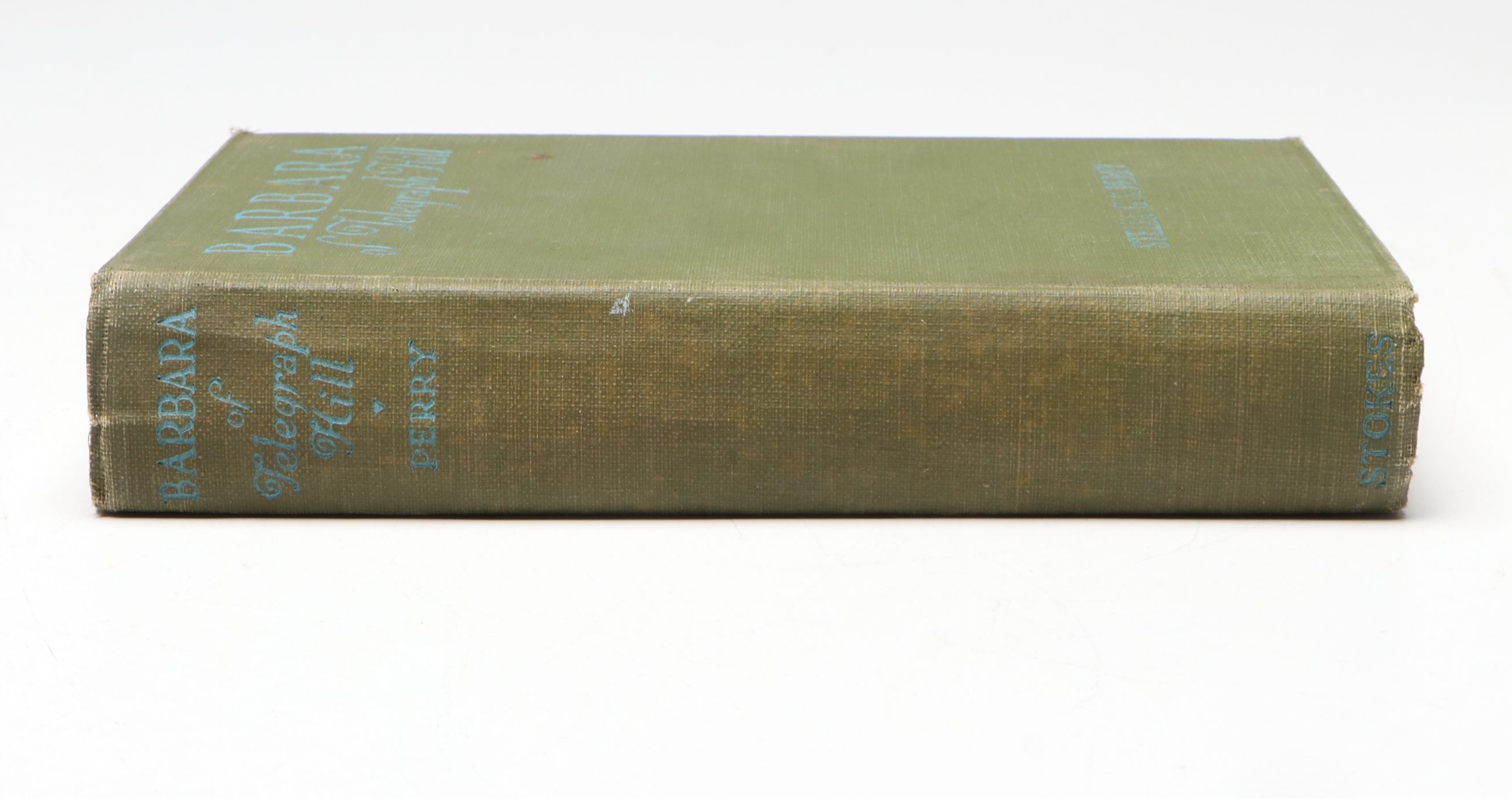 First Printing "Barbara of Telegraph Hill" by Stella G. S. Perry, 1925