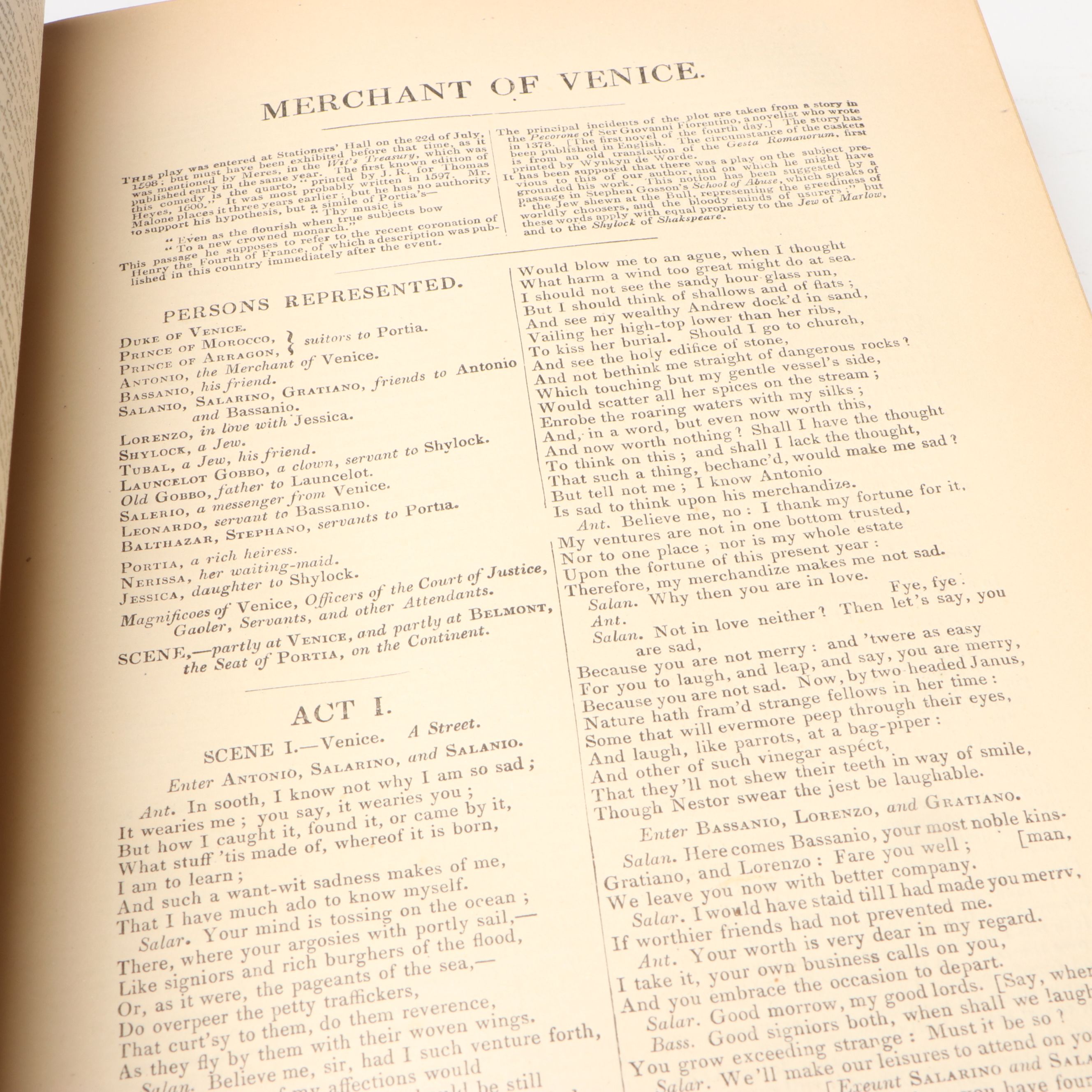 Sumner's Popular Edition "The Complete Works of William Shakspeare," 1882