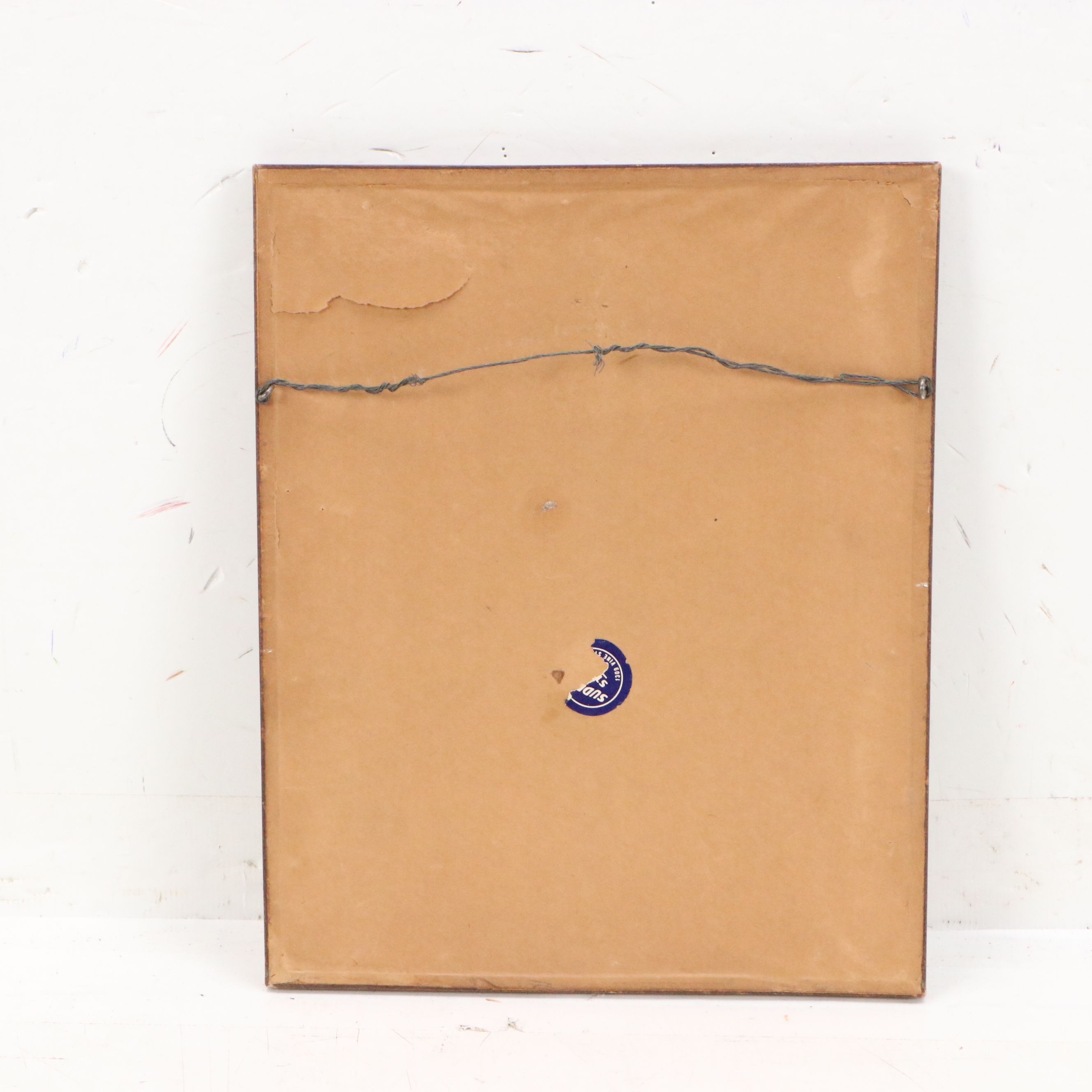 Bernhardt Wall Etching of Abraham Lincoln, 1941