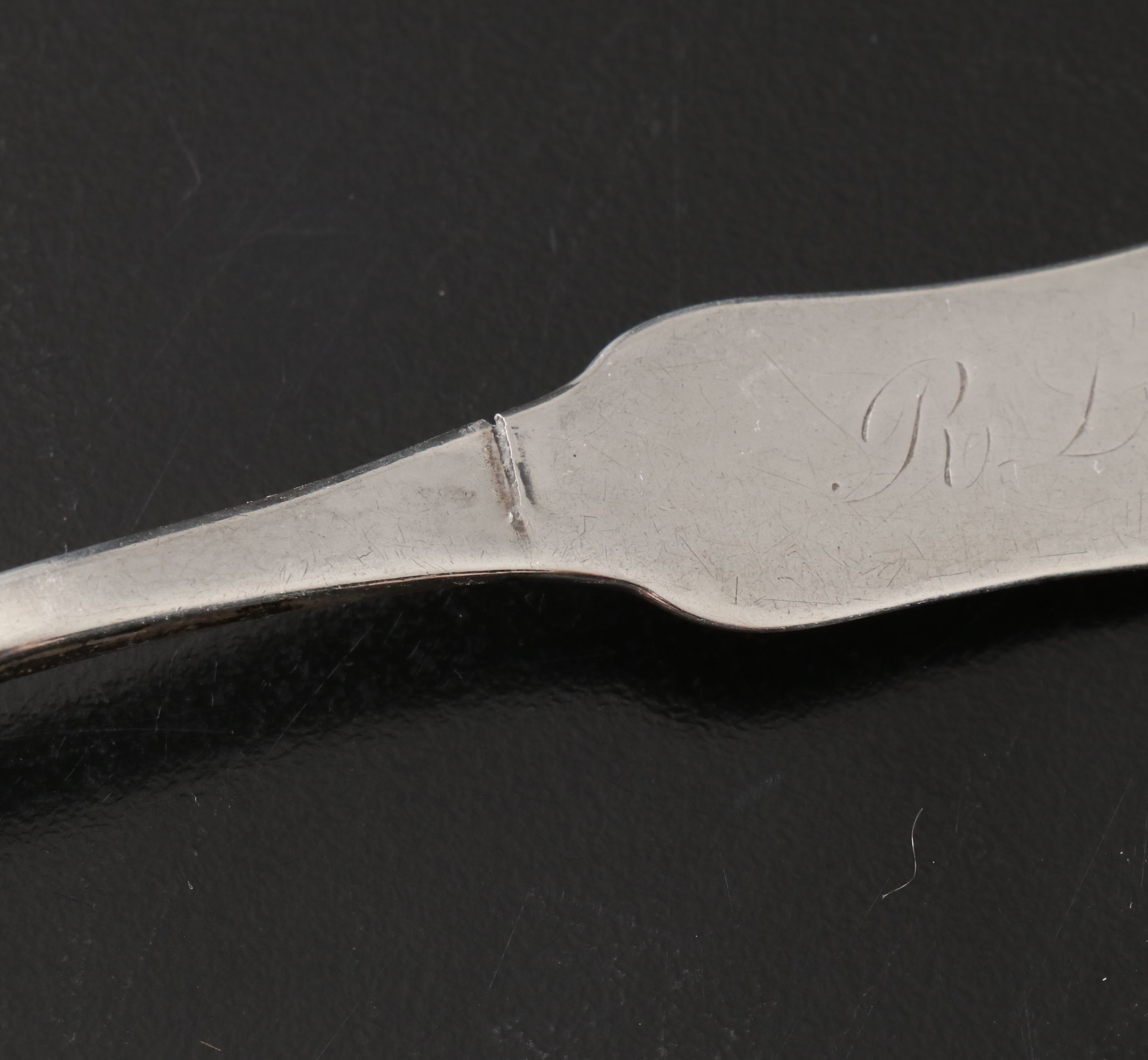 E.H. Hill Coin Silver Teaspoons