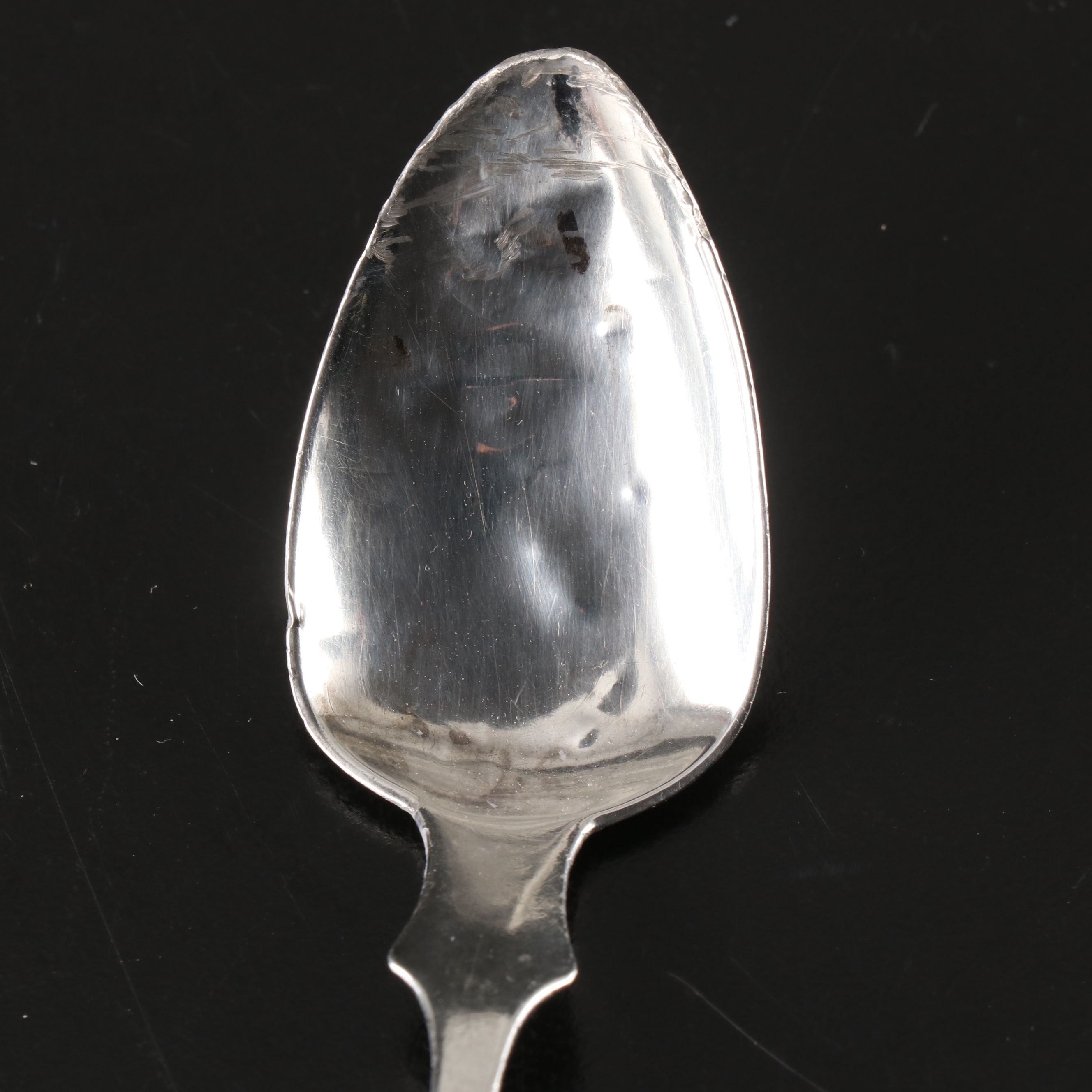 E.H. Hill Coin Silver Teaspoons