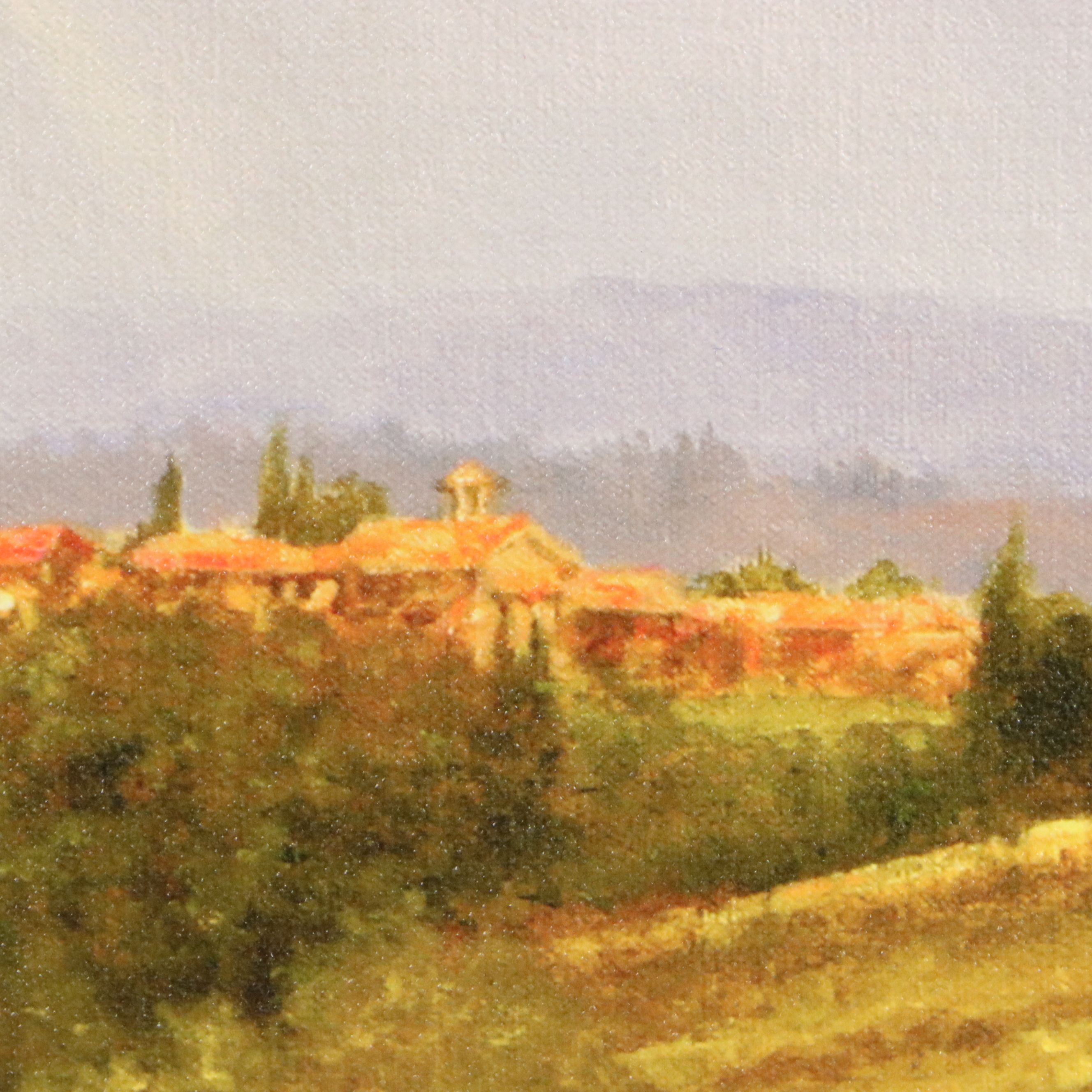 Giclée of Rolling Countryside After Pam Dunn