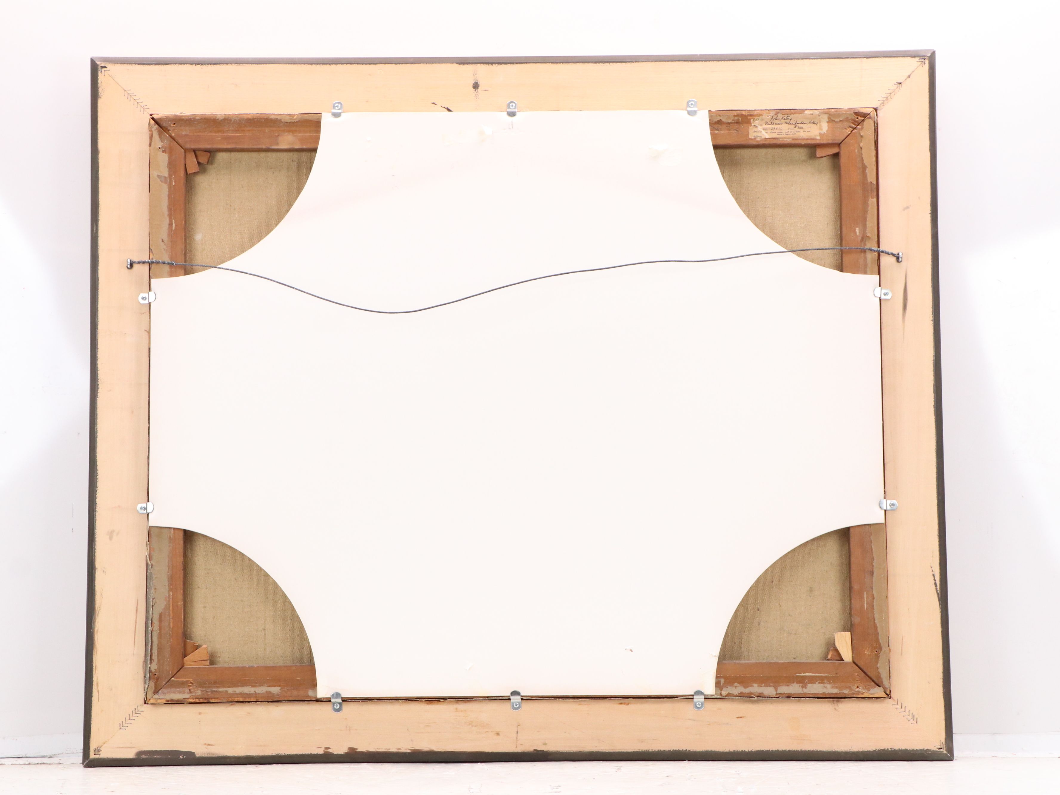 John Rettig Oil Painting "Mill Near Monnickendam, Holland," 1914