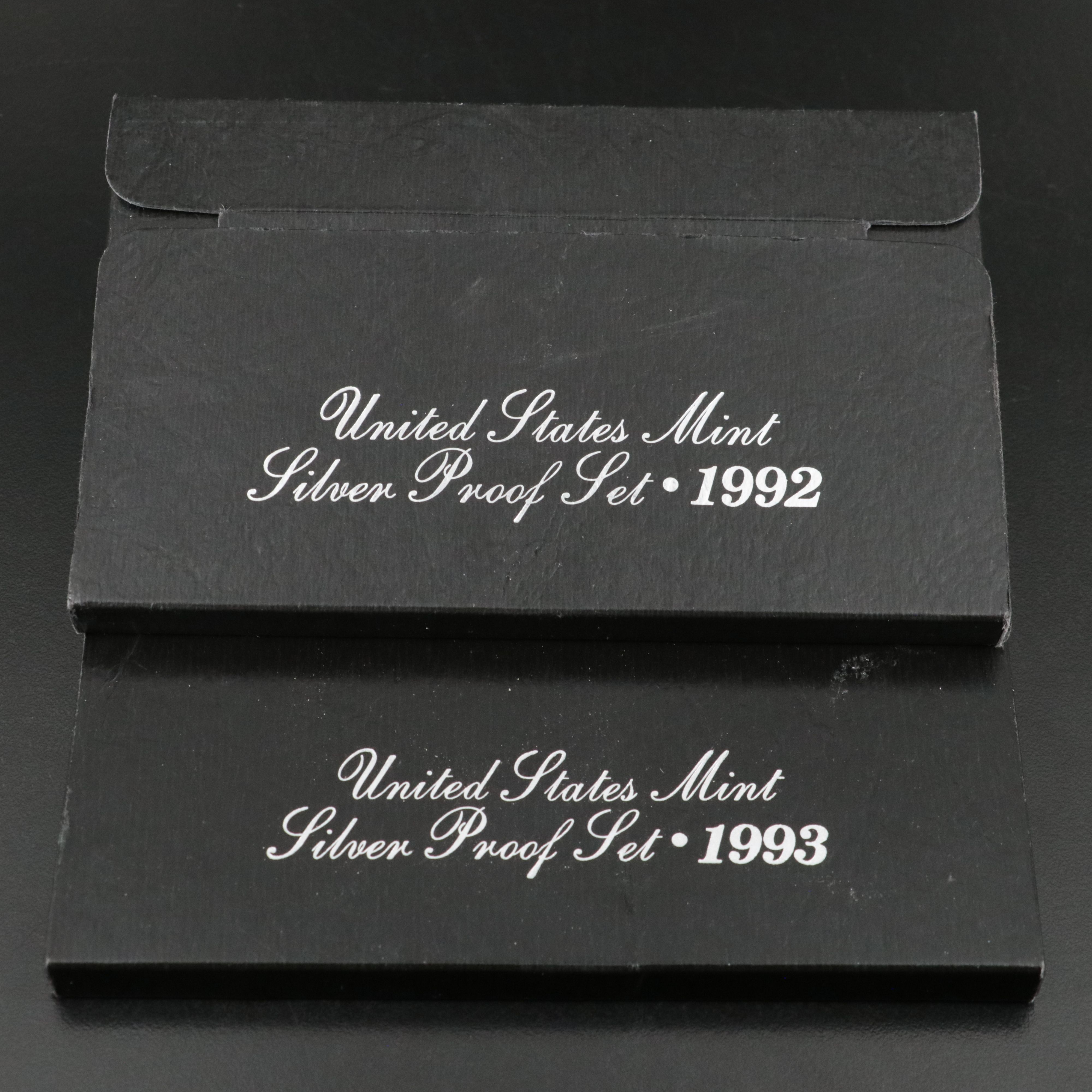 Two United States Modern Silver Proof Sets