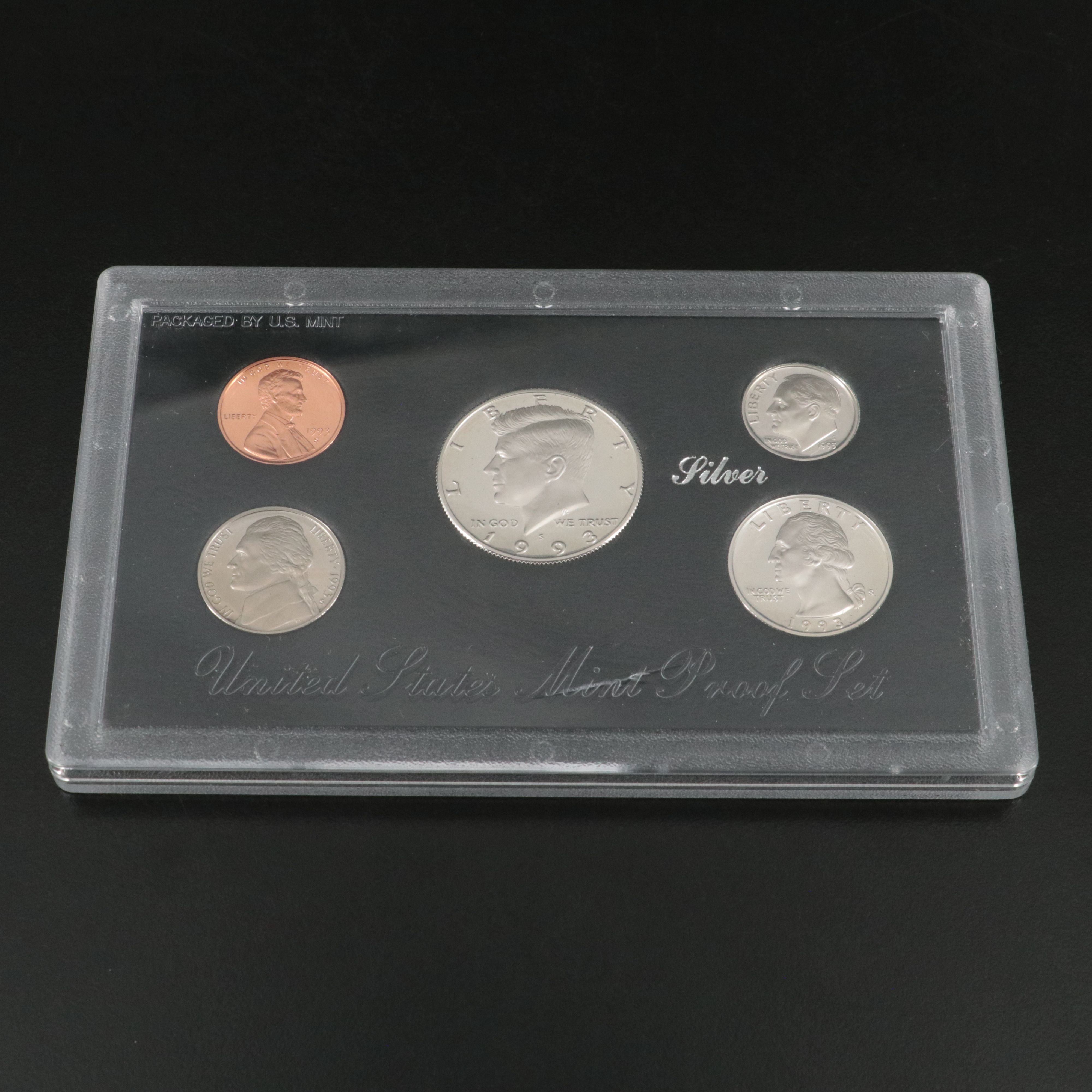 Two United States Modern Silver Proof Sets