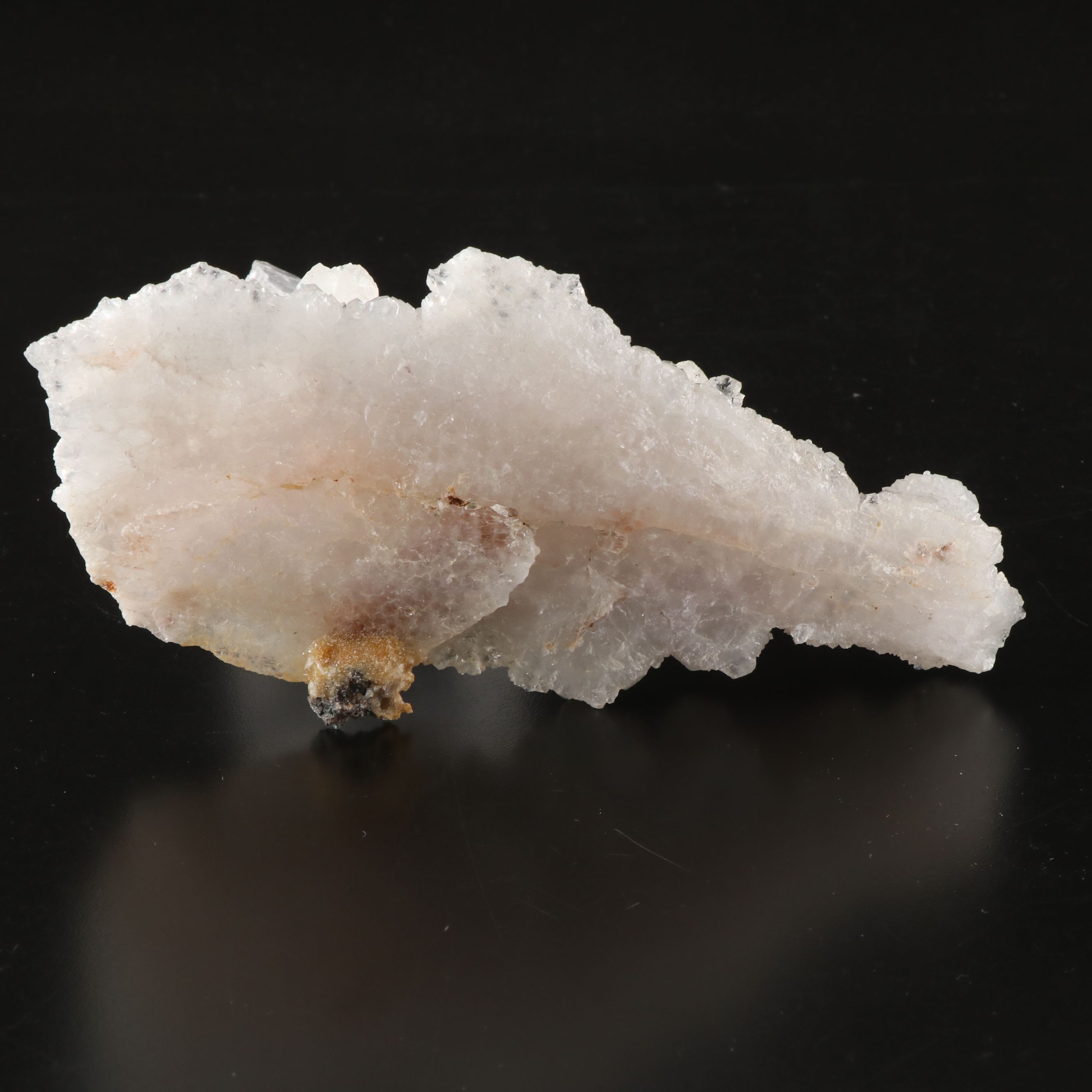 Quartz Crystal Matrix with Selenite Specimen