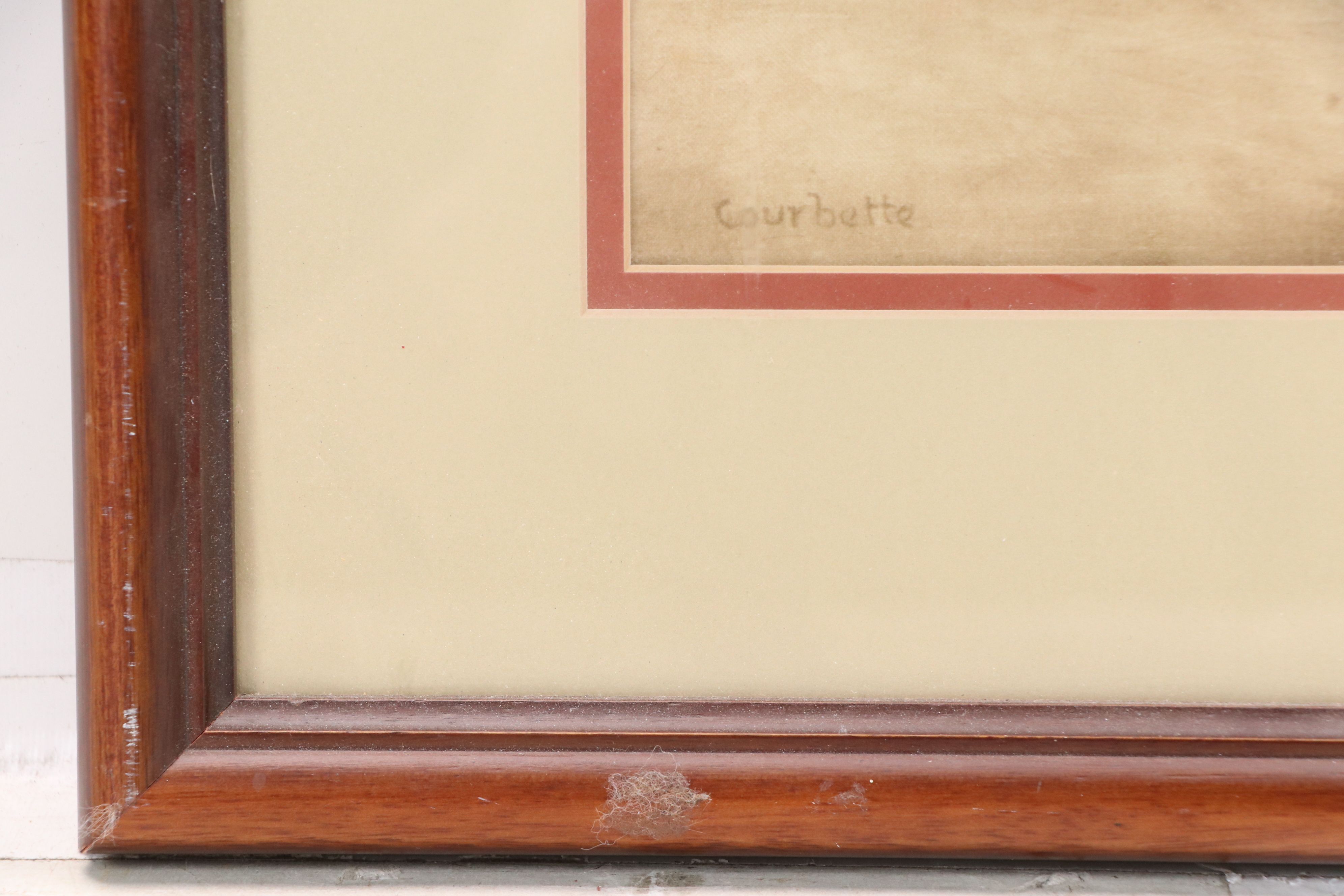 Josef Plank Watercolor Painting "Courbette," 1988