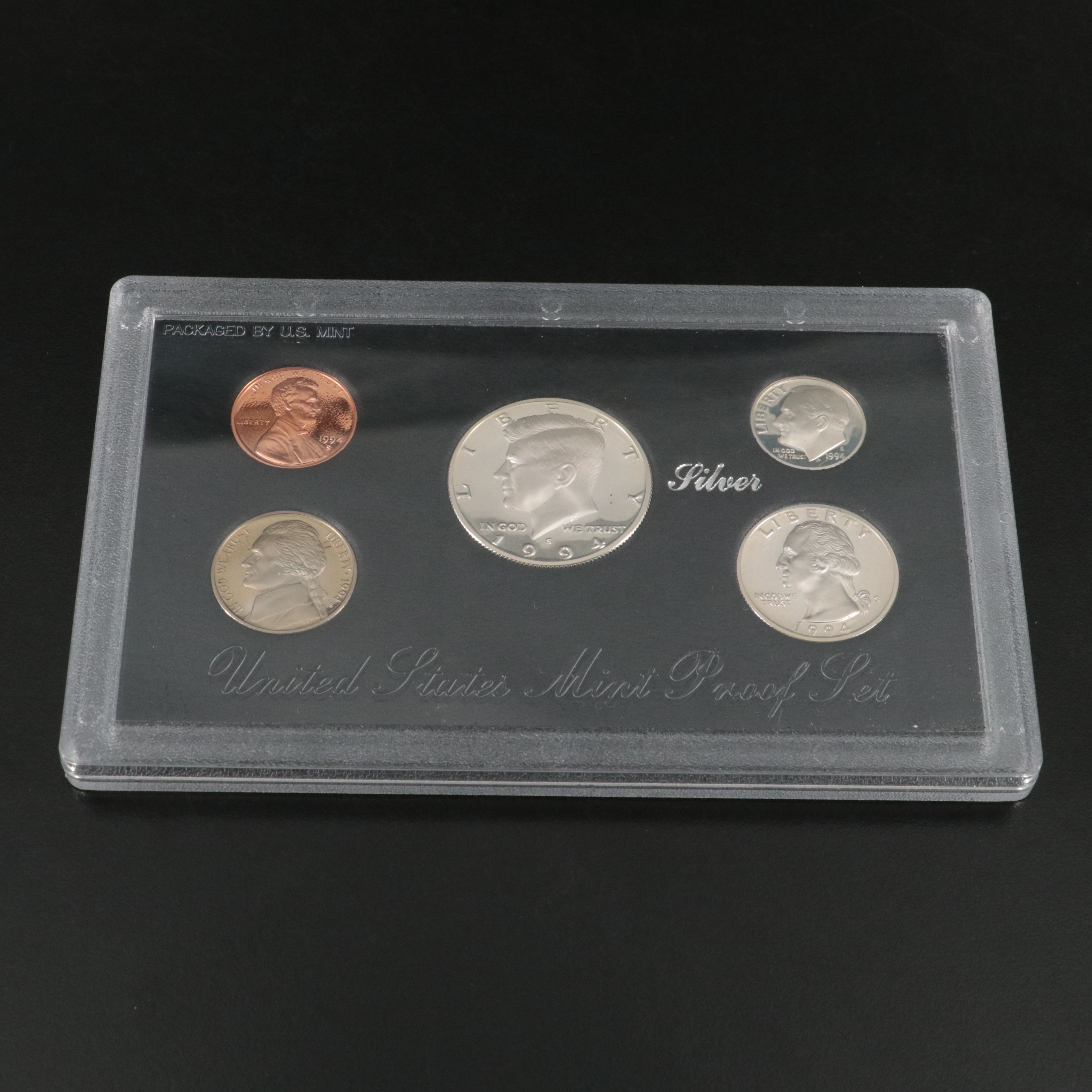 Two United States Modern Silver Proof Sets: 1994 and 1995
