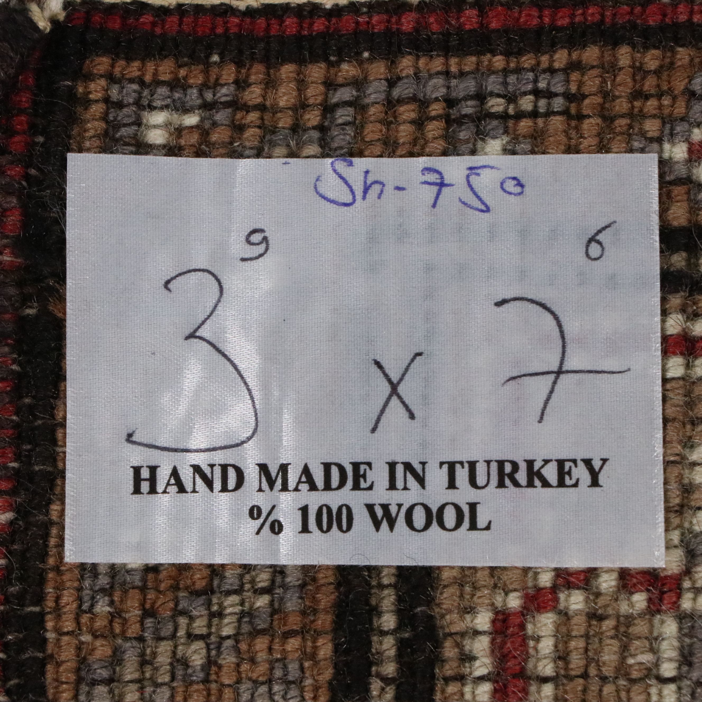 3'10 x 7'7 Hand-Knotted Turkish Ghiordes Prayer Rug