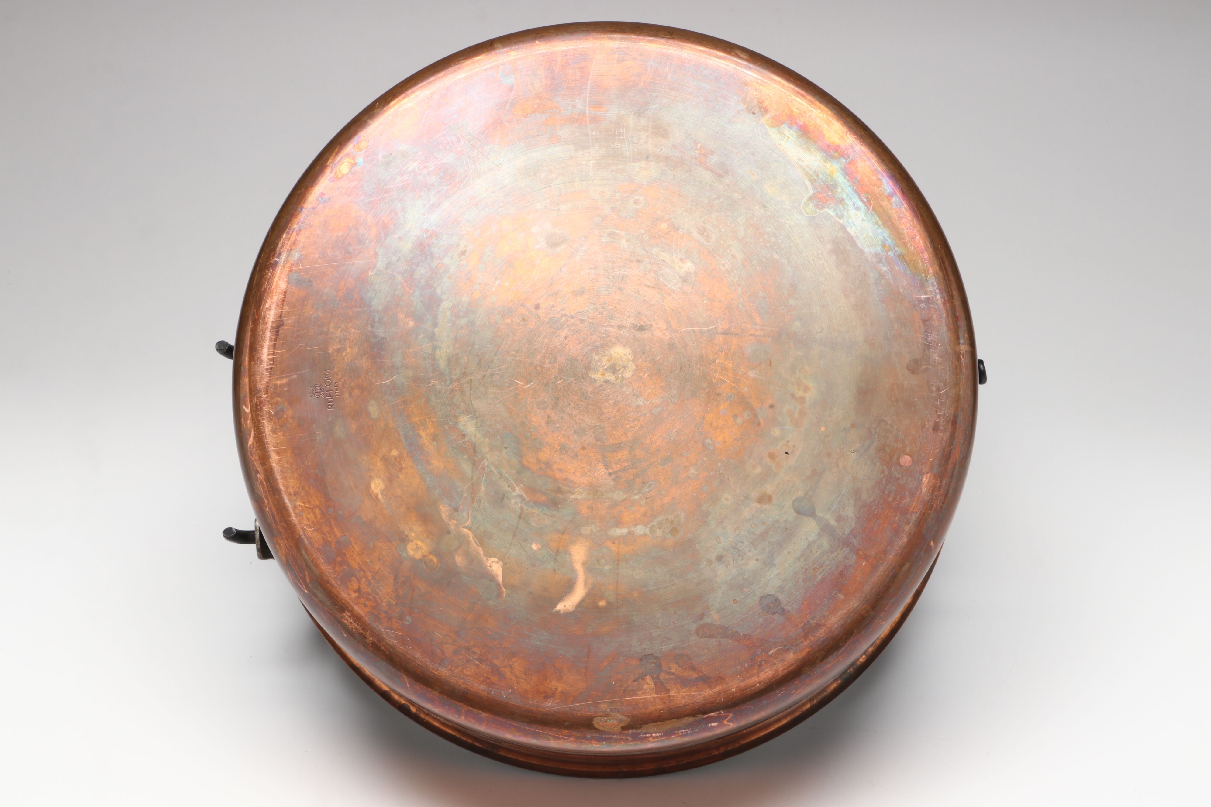 Ruffoni Italian Handled Copper Pot with French Au Gratin