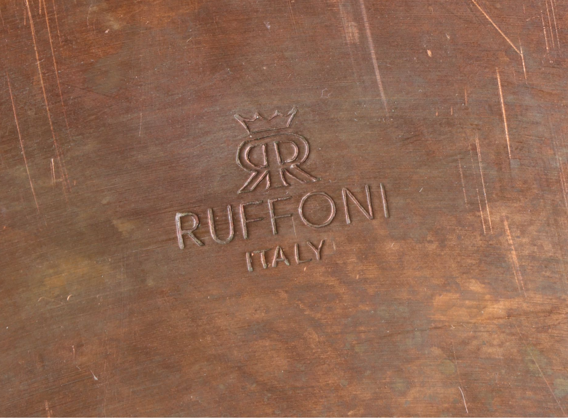 Ruffoni Italian Handled Copper Pot with French Au Gratin