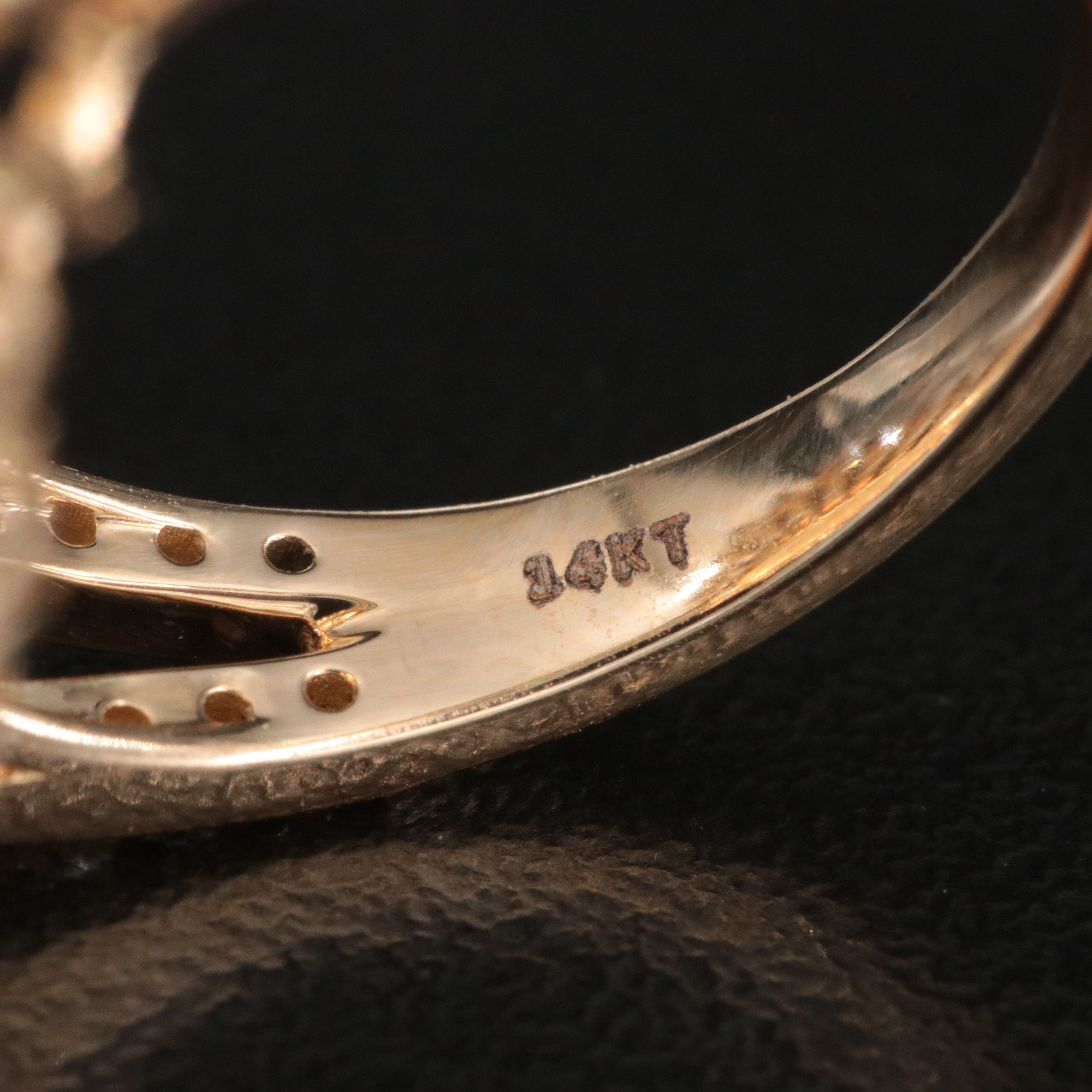 14K 8.68 CTW Opal and 1.53 CTW Diamond Halo Ring