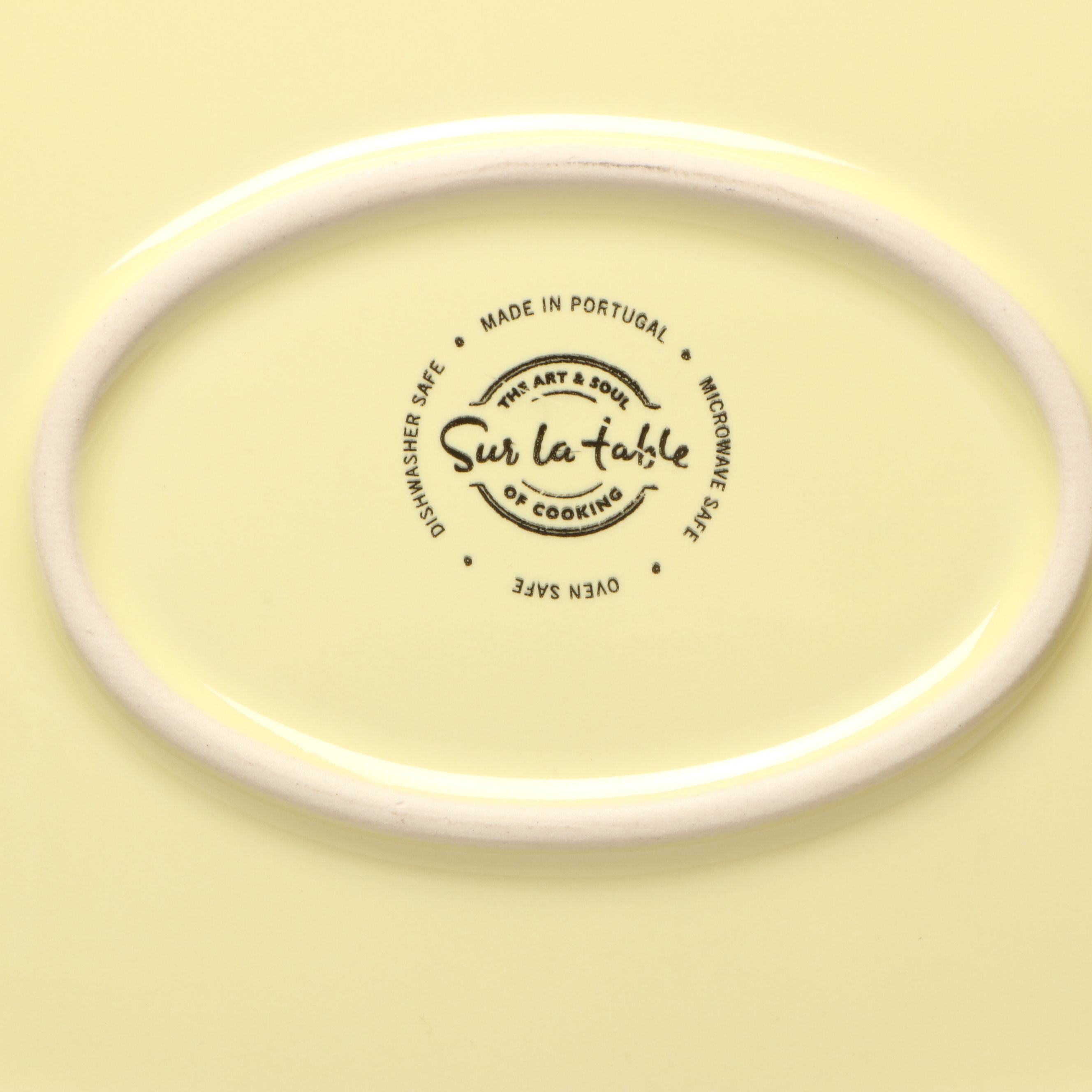 Sur La Table Portuguese Majolica Olive Leaf Serving Platters with Casserole