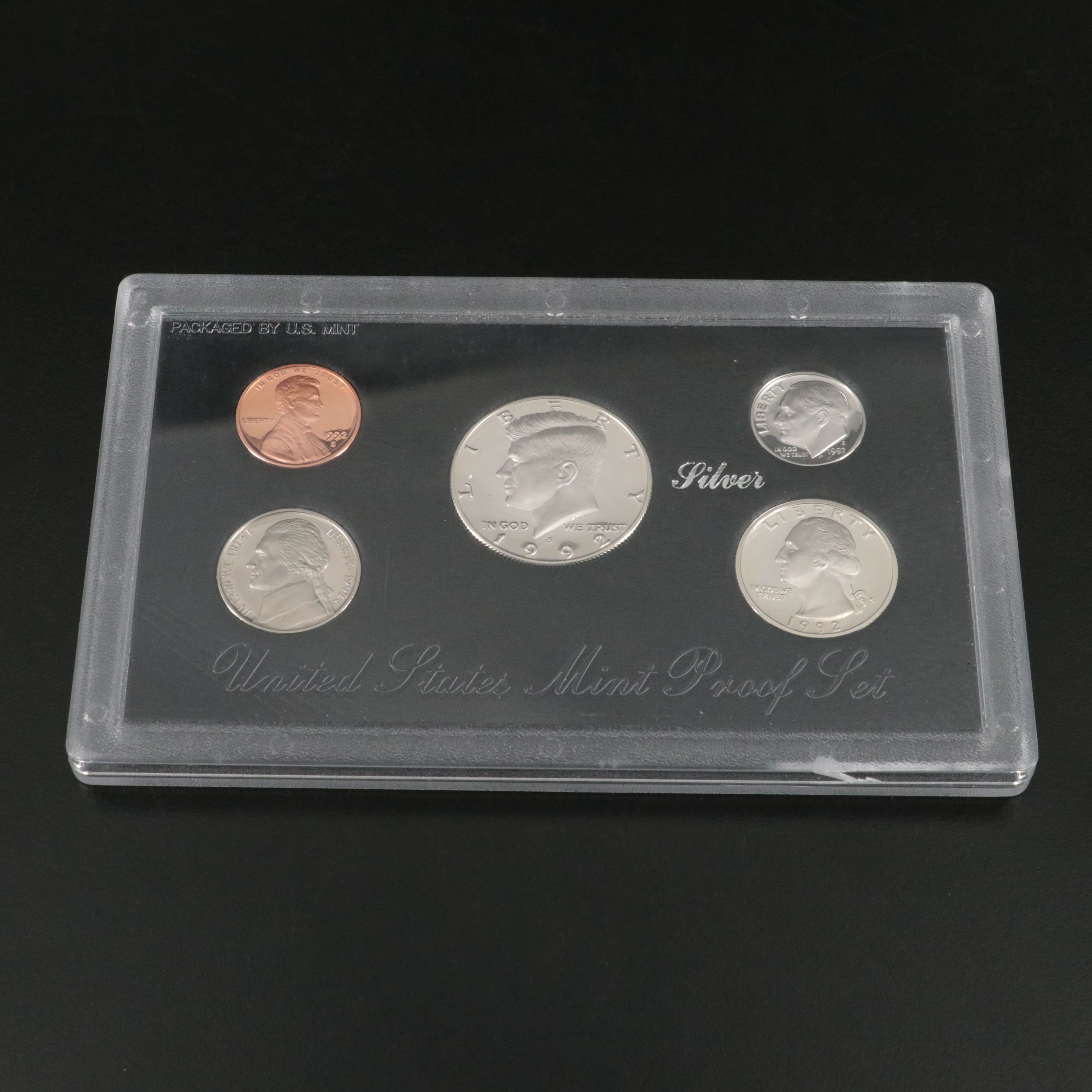 Three United States Modern Silver Proof Sets, 1992, 1993, and 1994