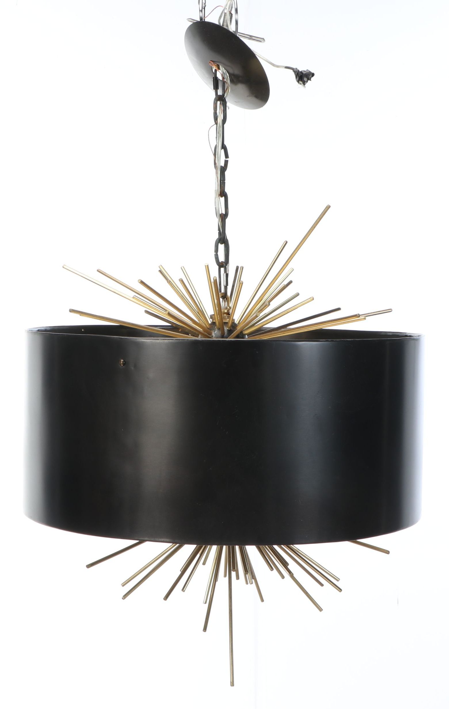 Mid Century Modern Atomic Style Pendant, Contemporary