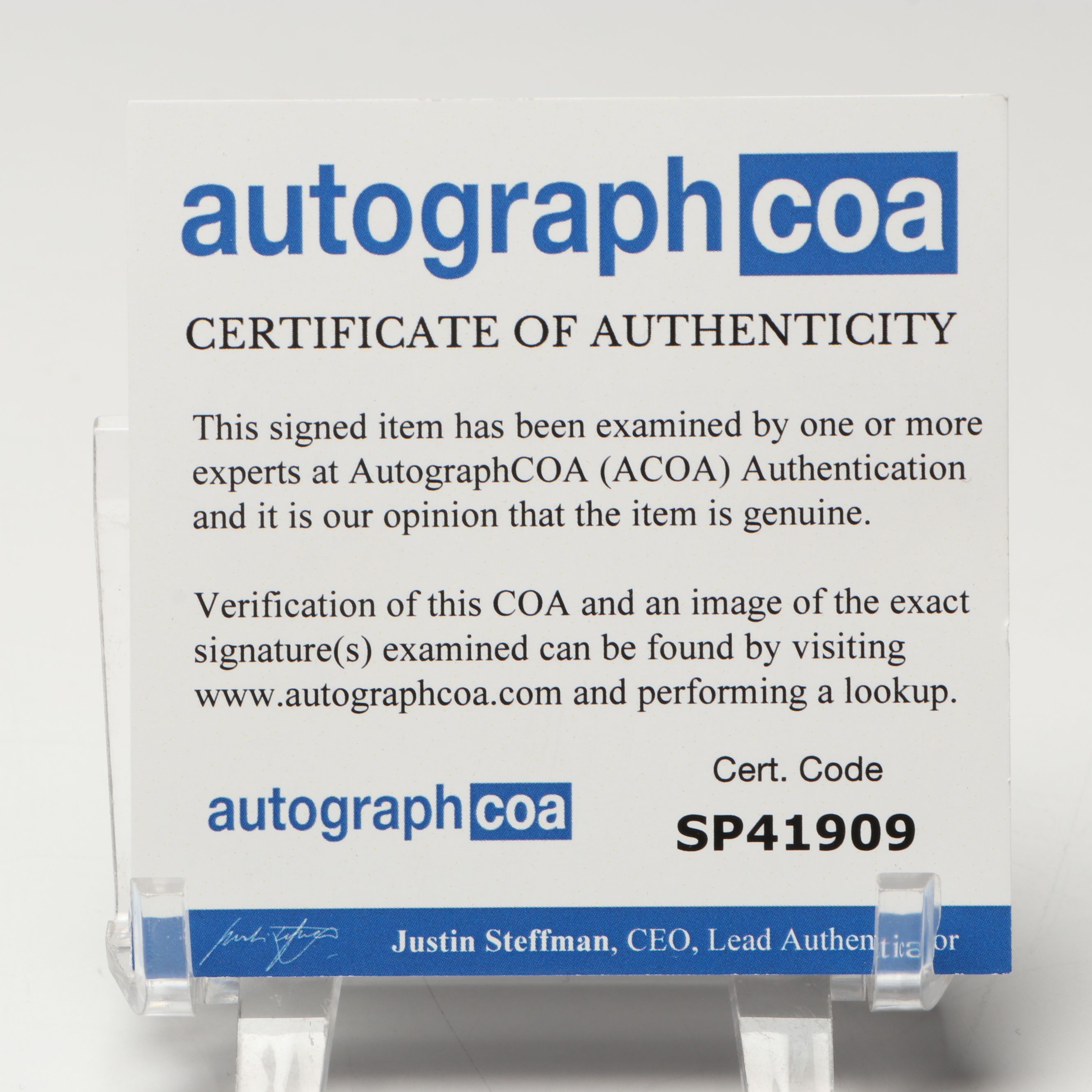 Taylor Swift Signed "The Tortured Poets Department" CD Card in Frame