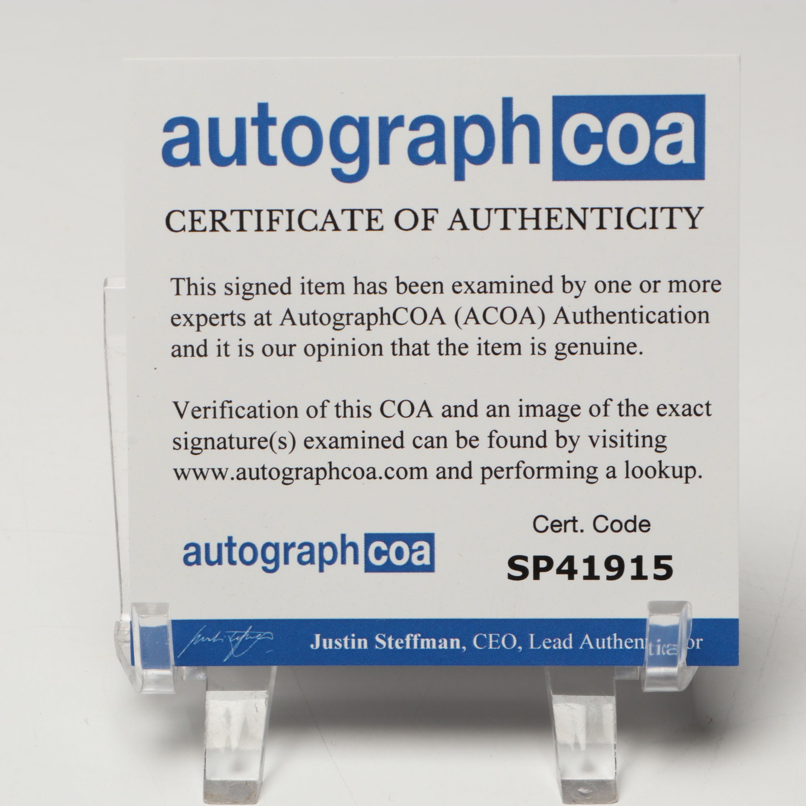 Taylor Swift Signed "The Tortured Poets Department" CD Card in Frame