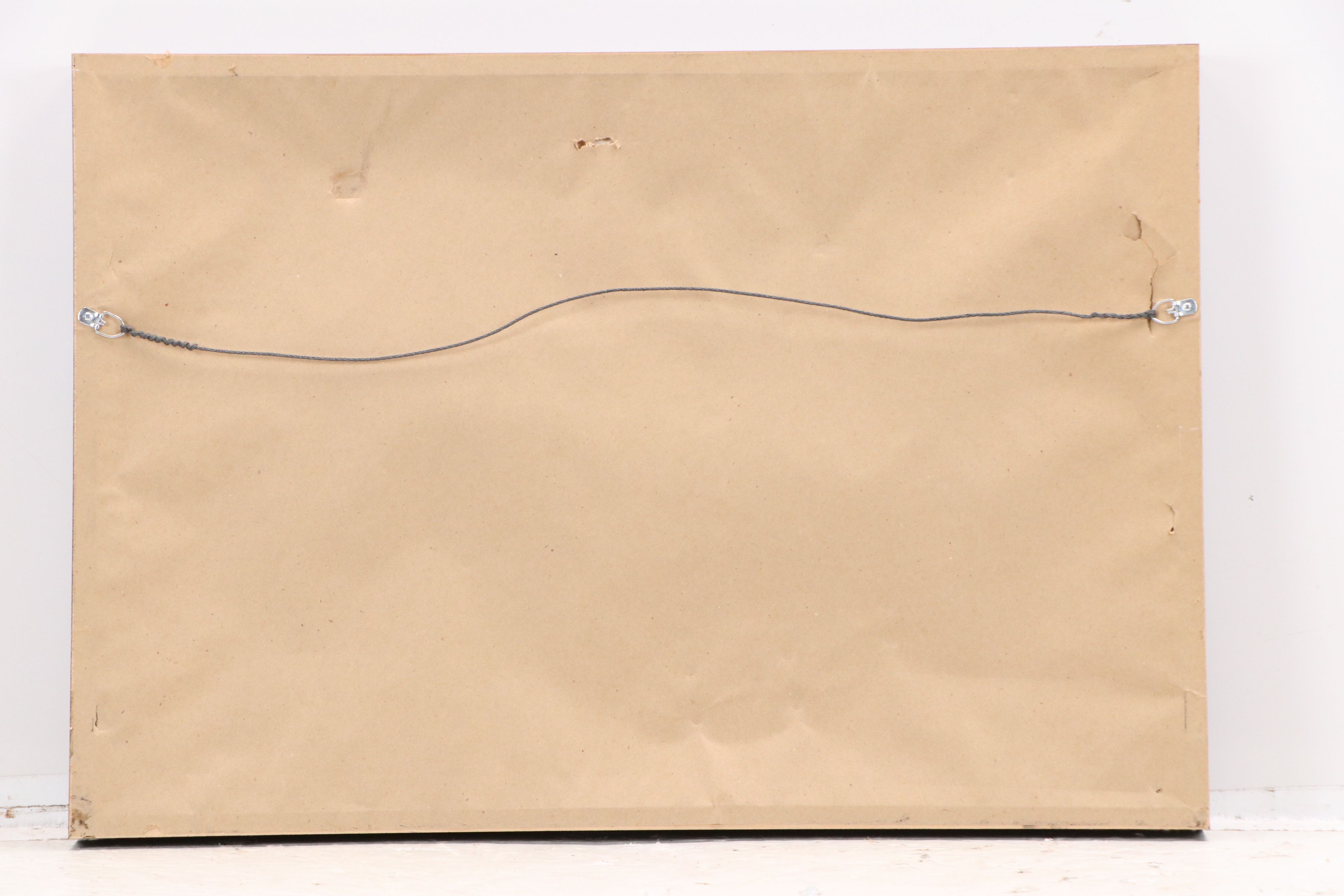 Abstract Lithograph Signed Vogt "Electricity," 1973