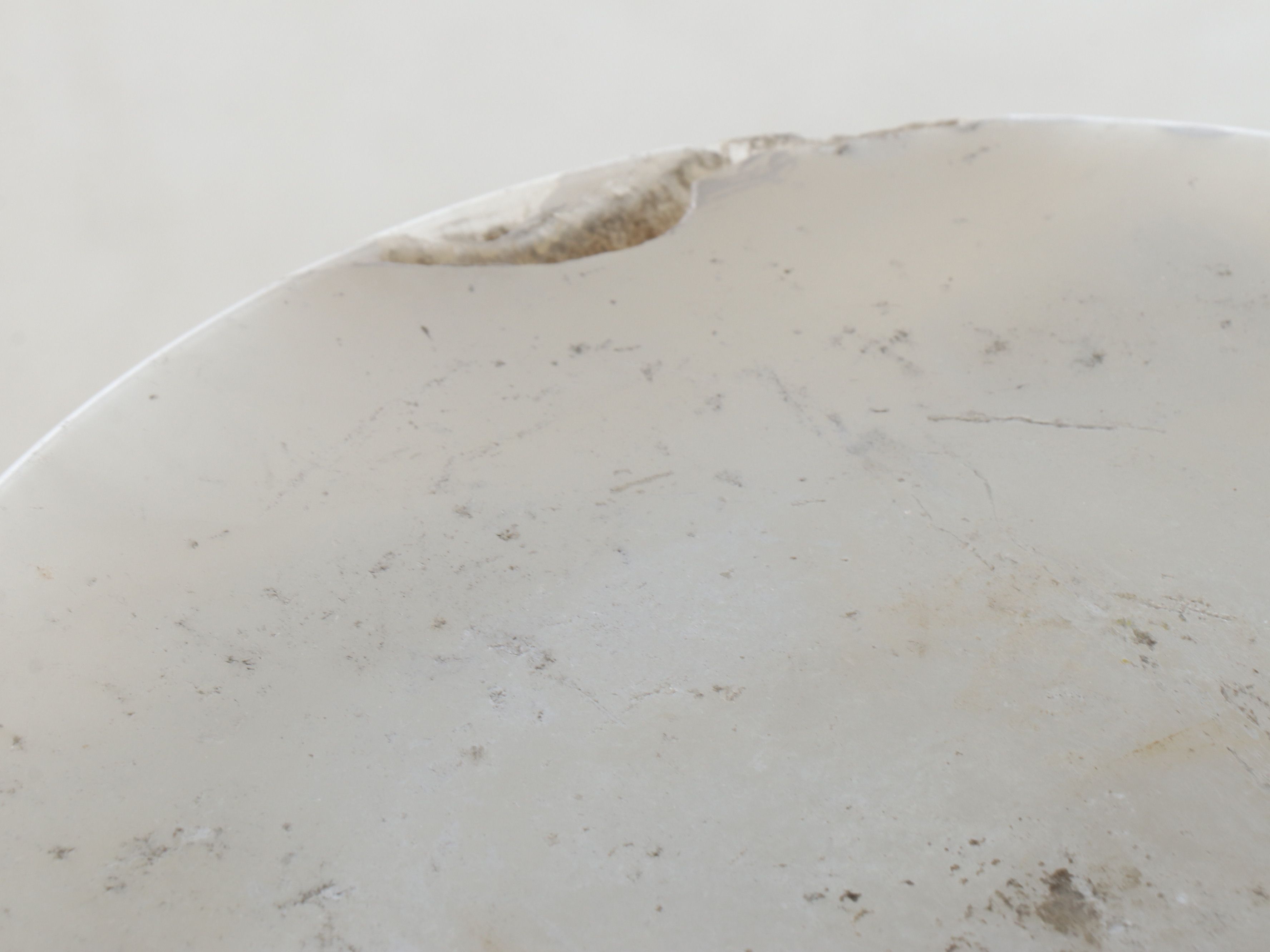 Neoclassical Style Marble Plant Stand