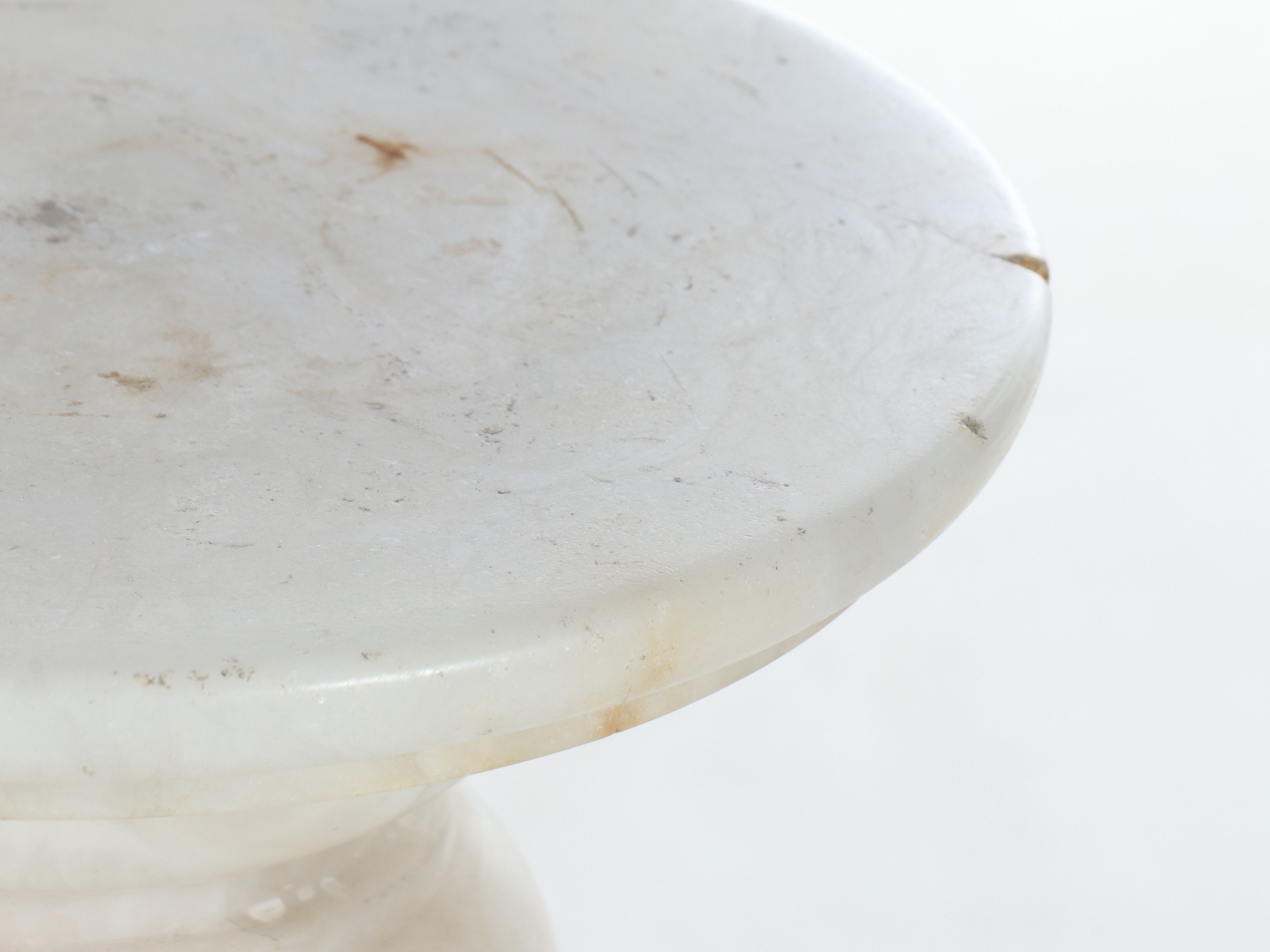 Neoclassical Style Marble Plant Stand