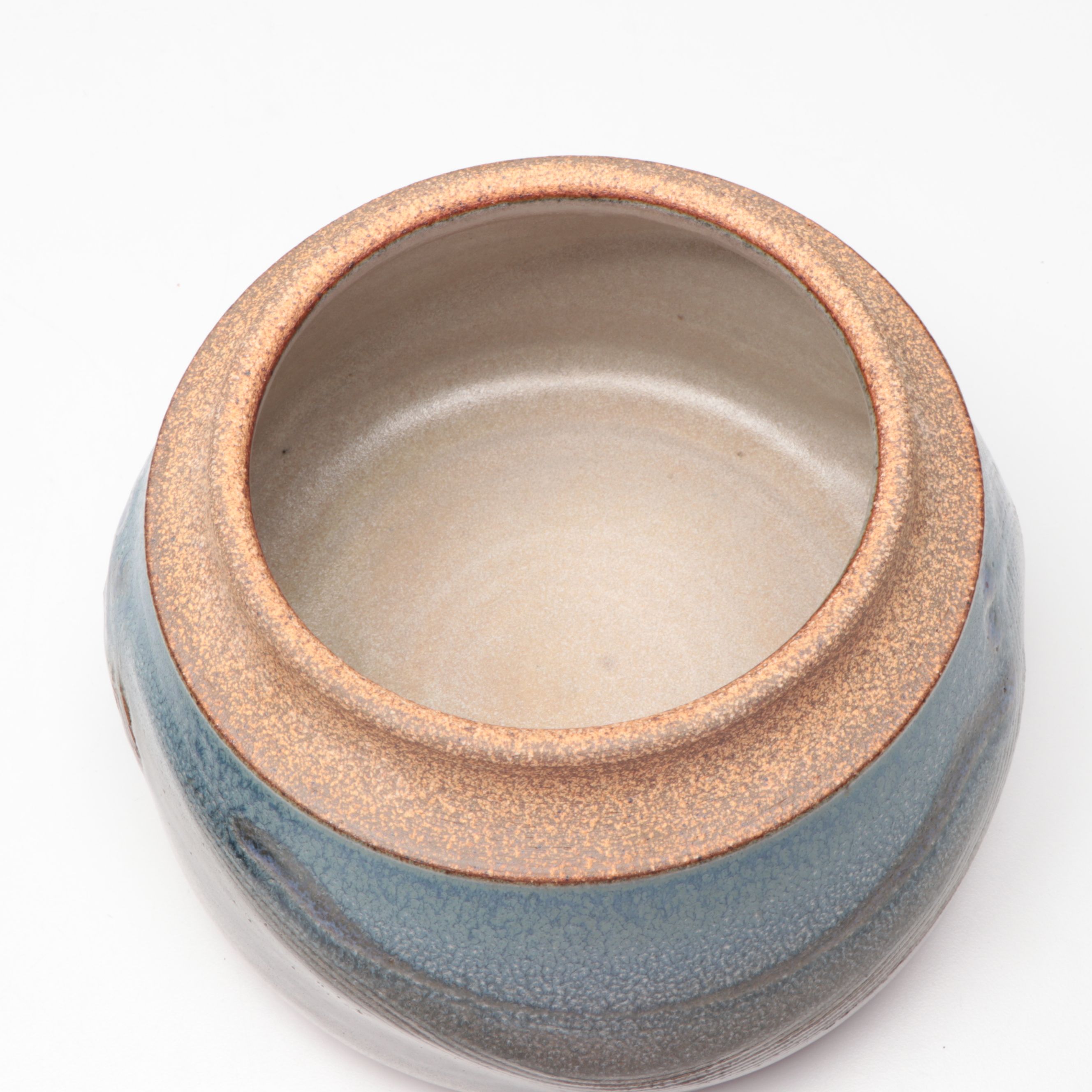 Michael Miller Earthsea Pottery Hand Thrown Stoneware Covered Jar