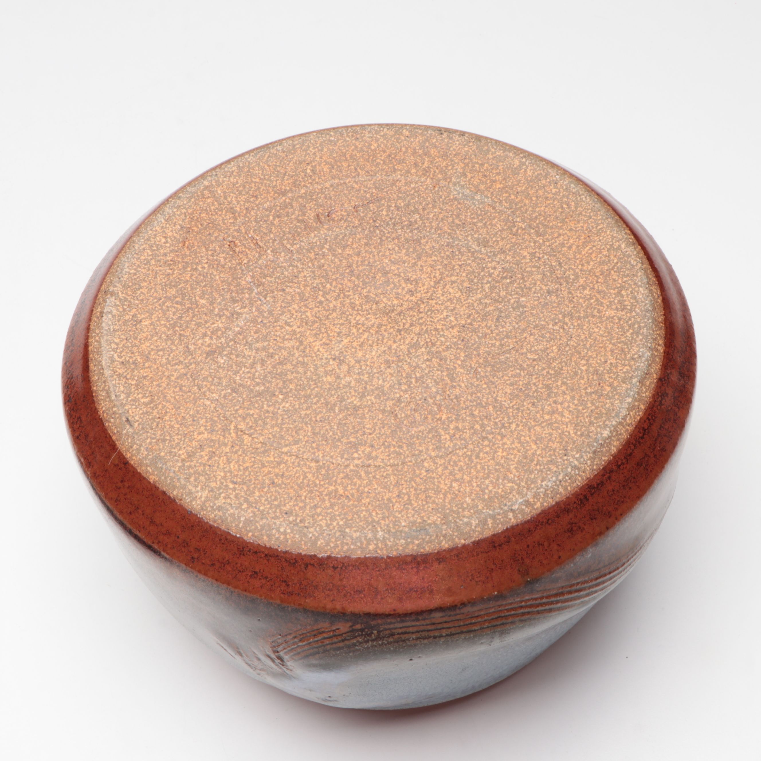 Michael Miller Earthsea Pottery Hand Thrown Stoneware Covered Jar