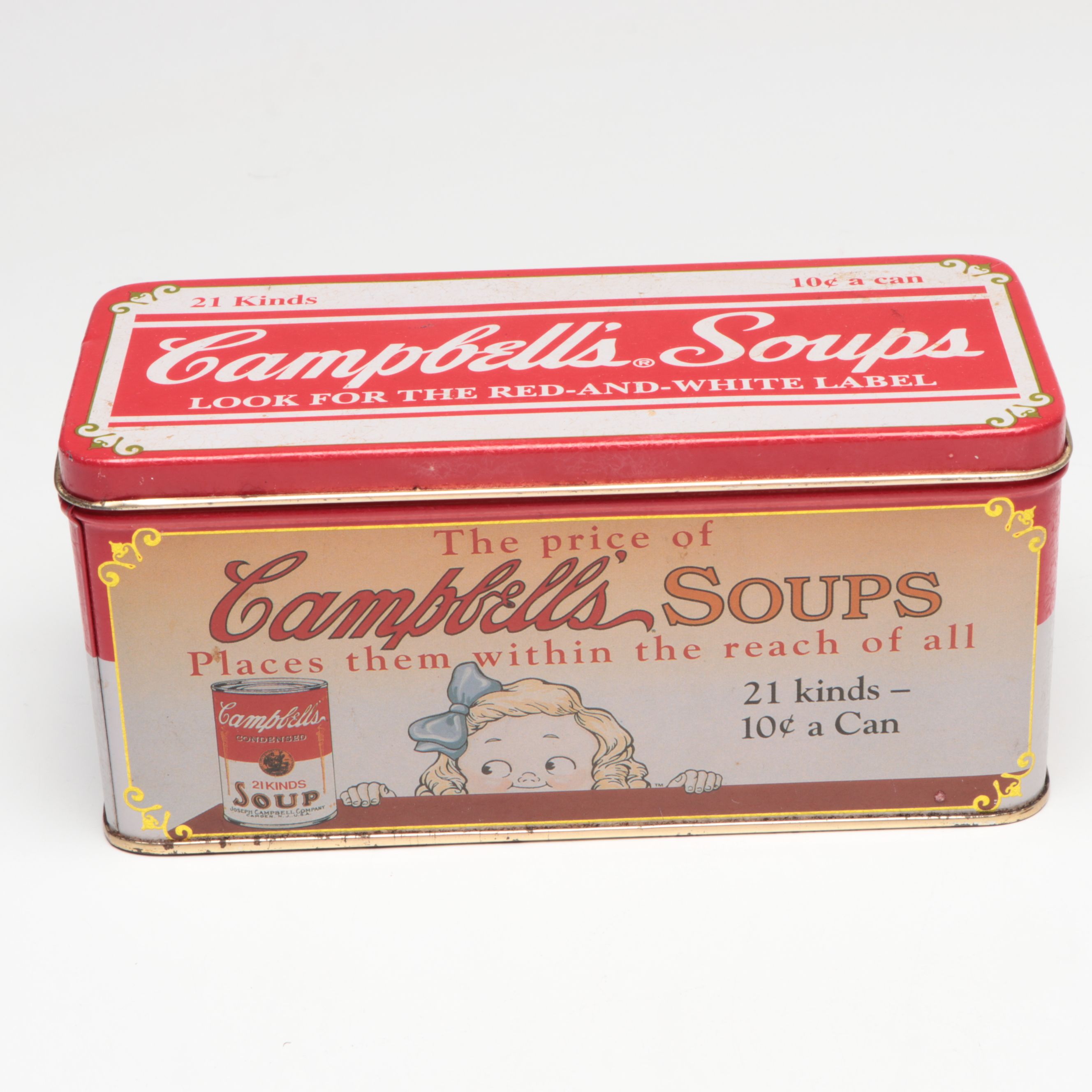 Peanuts Lunchbox and Thermos with Campbell's and More Food Tins