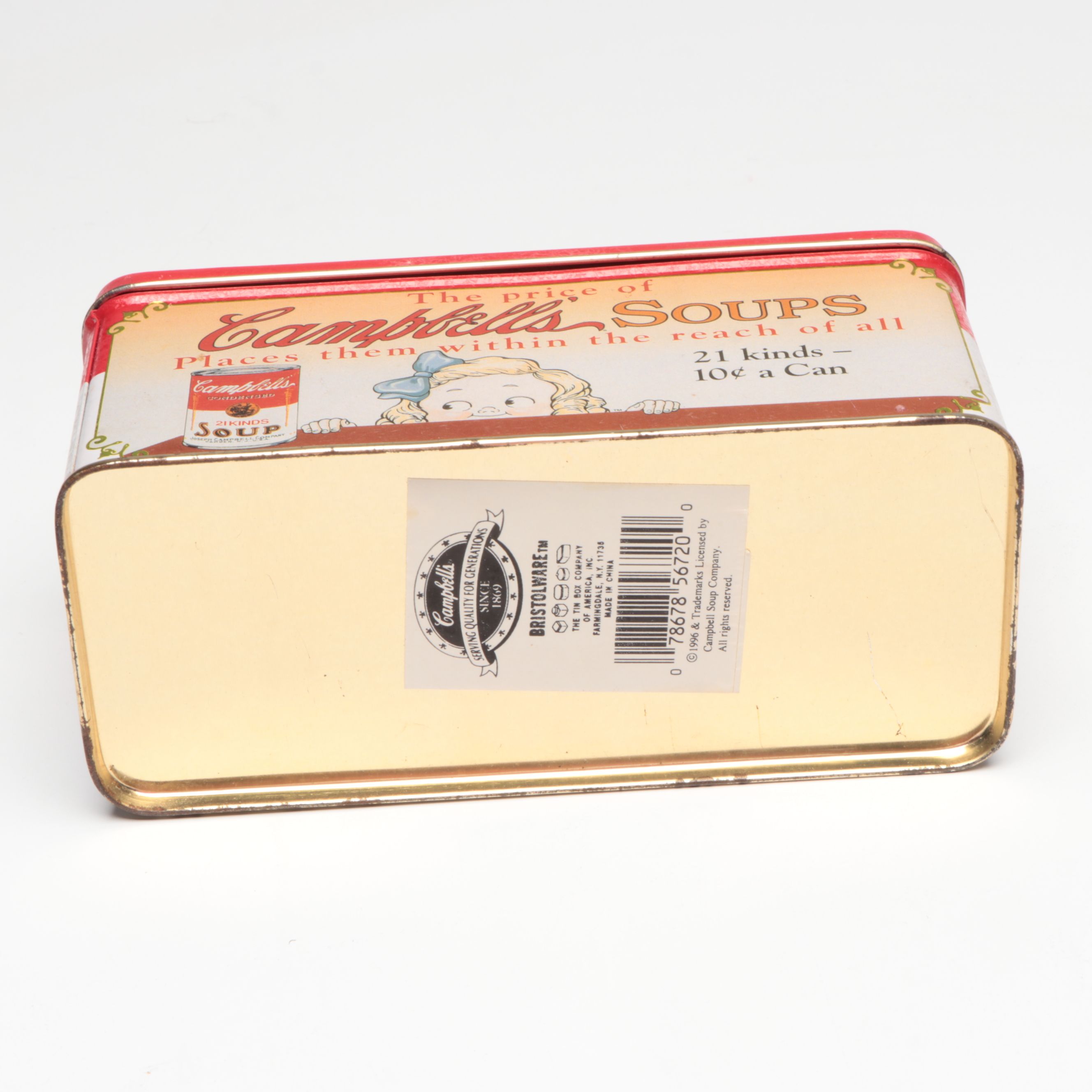 Peanuts Lunchbox and Thermos with Campbell's and More Food Tins