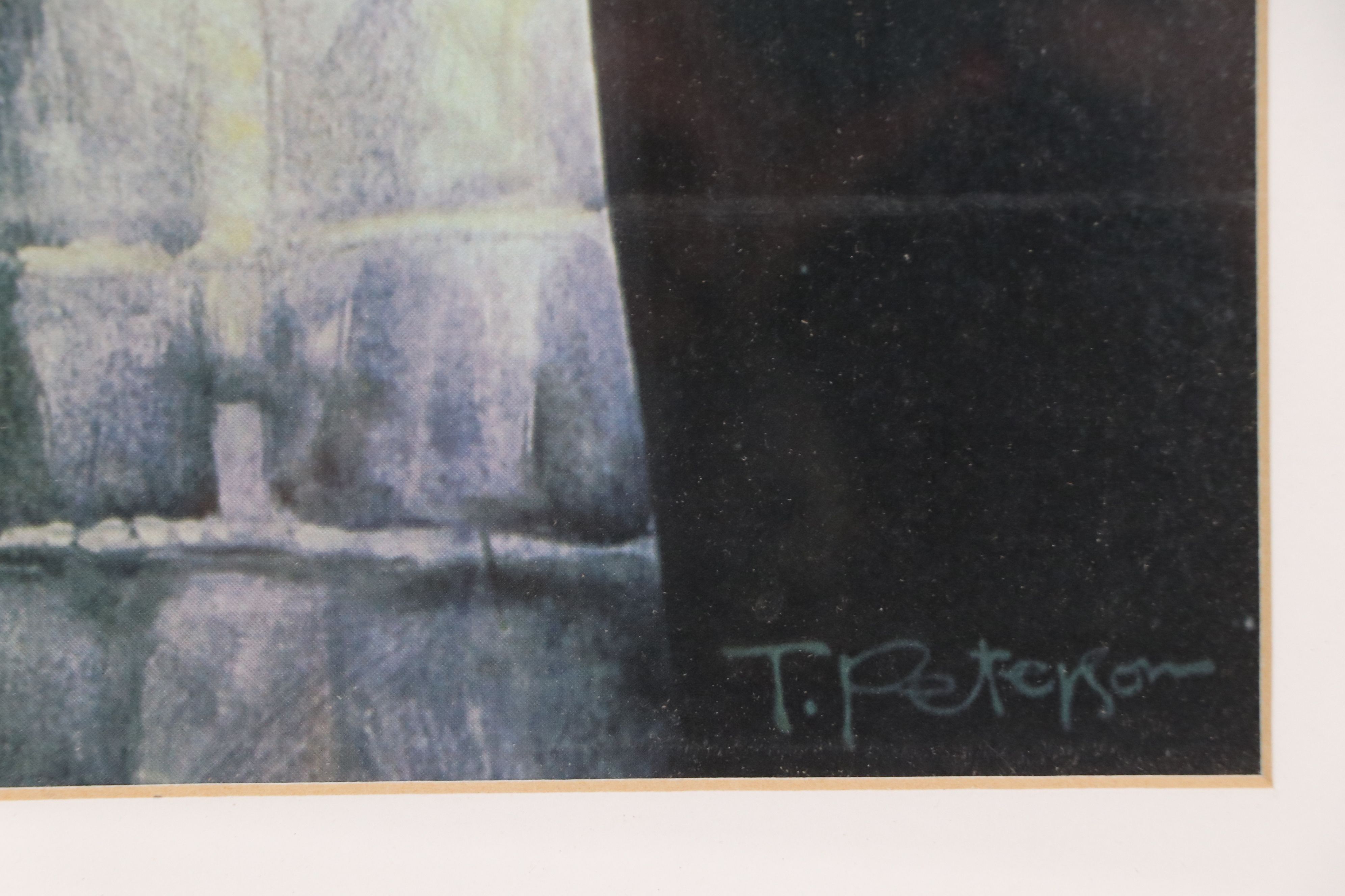 Offset Lithograph Parody of "American Gothic" with Blondie, Late 20th Century