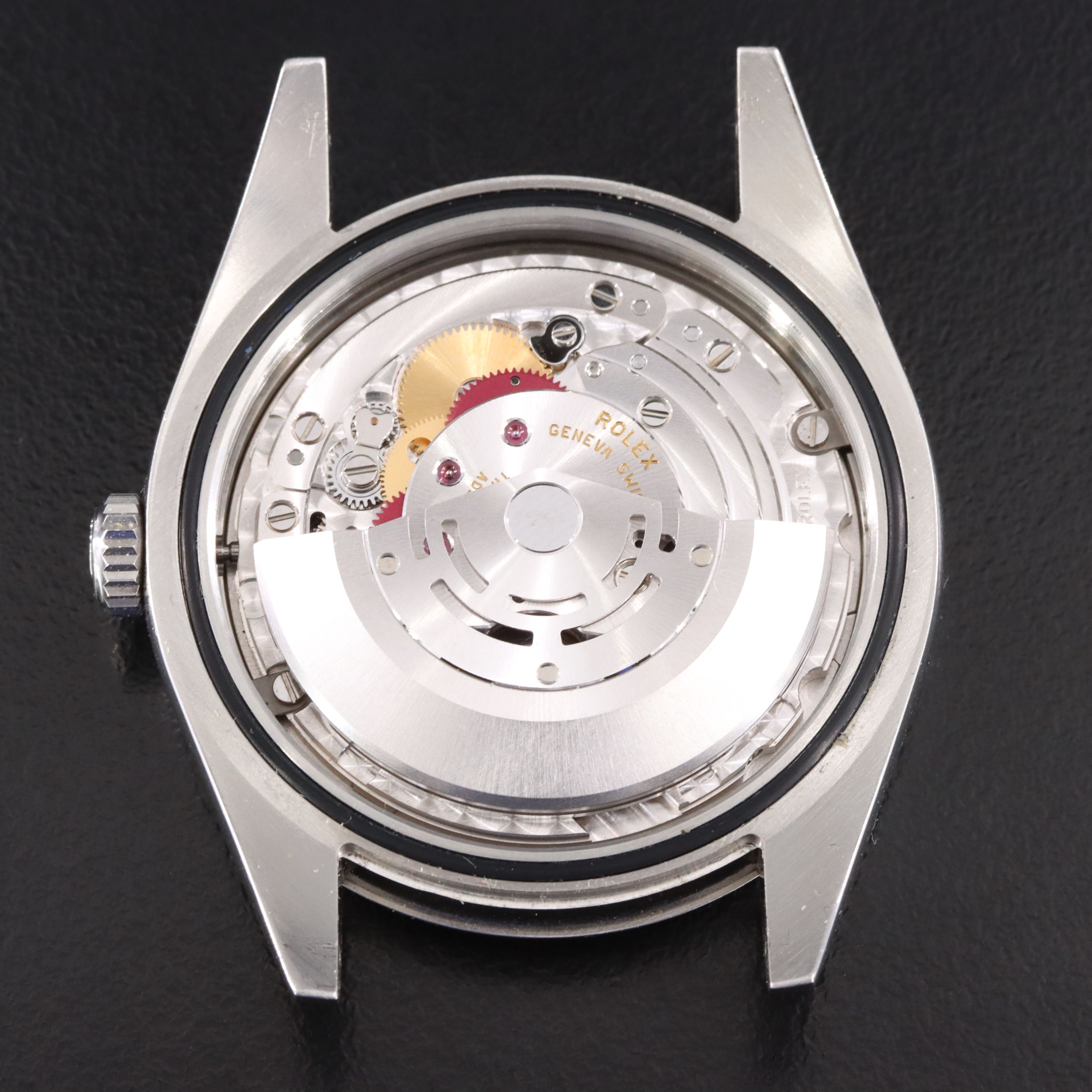 Rolex Oyster Perpetual 114300 Custom Diamond Dial Watch